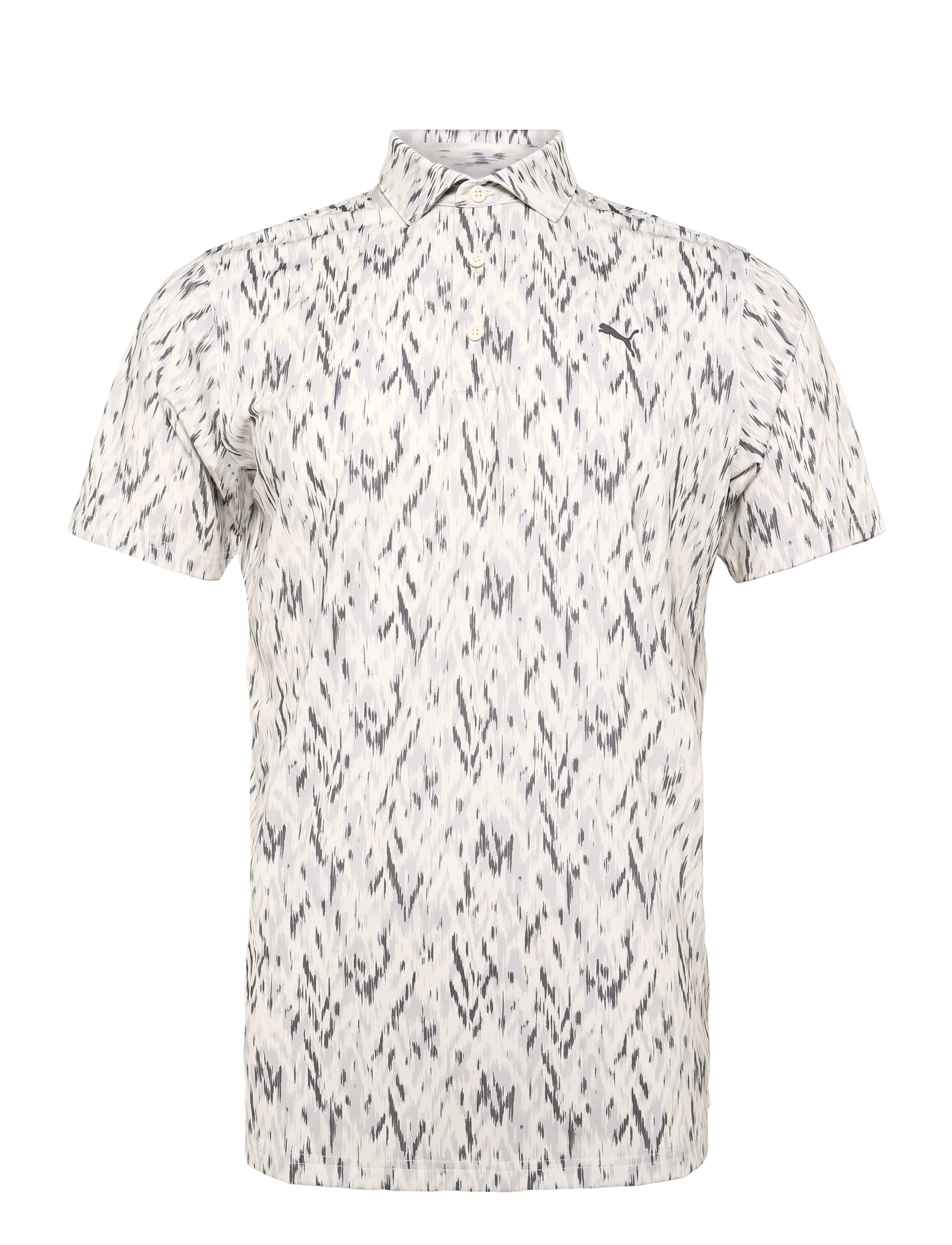 PUMA Golf MATTR Northern Lights Polo - LC - Kleidung - WARM WHITE / white