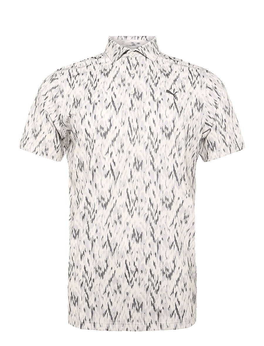 PUMA Golf - MATTR Northern Lights Polo - LC - oberteile & t-shirts - warm white - 0