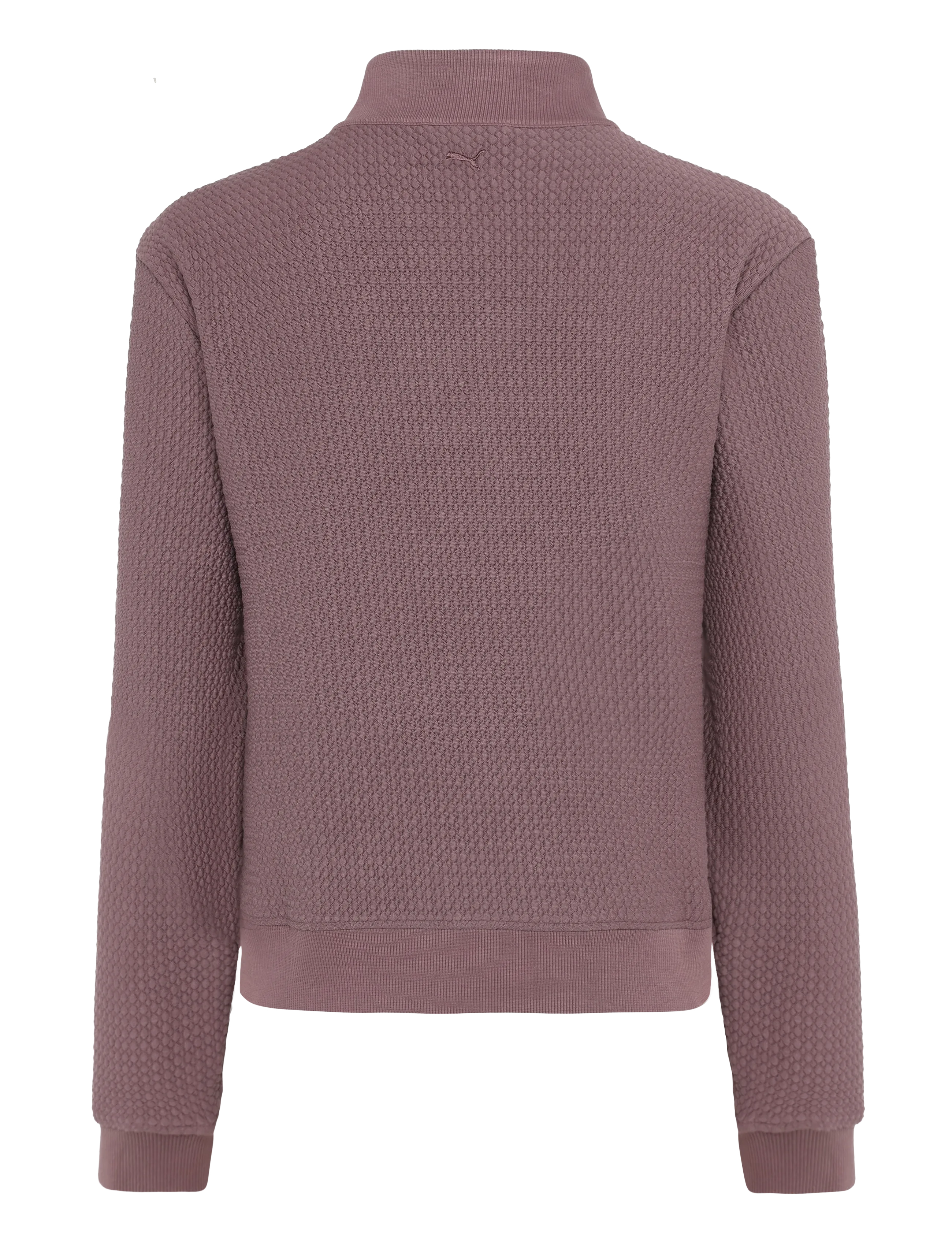 PUMA Golf - W Boulder 1/2 Zip BN - sweatshirts - rich cocoa - 1