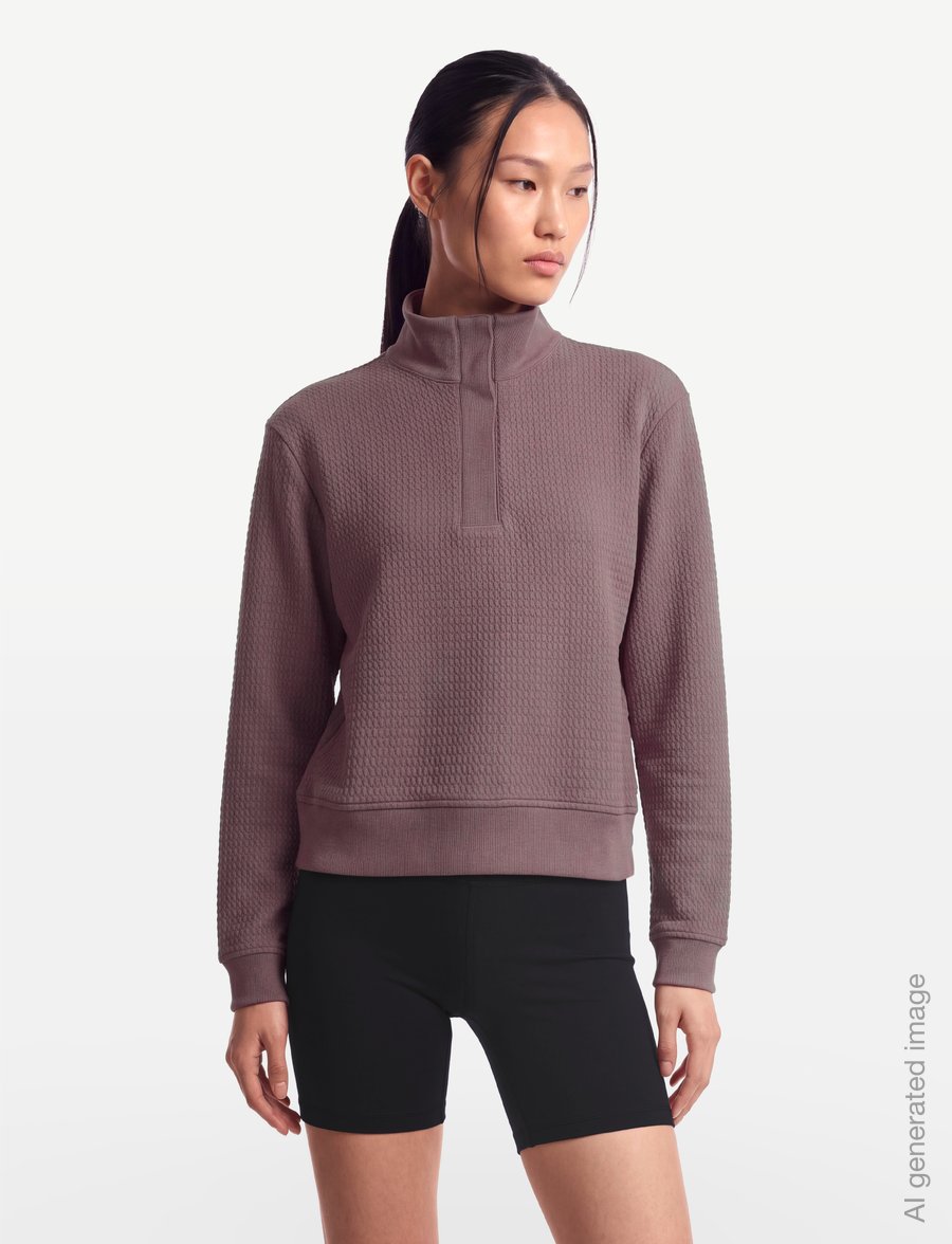 PUMA Golf - W Boulder 1/2 Zip BN - kampsunid ja vahekihid - rich cocoa - 3