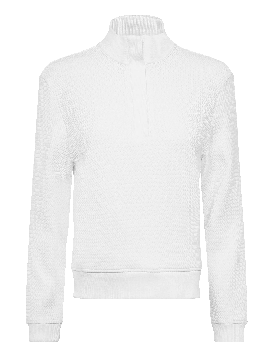 PUMA Golf - W Boulder 1/2 Zip BN - oberteile - warm white - 0