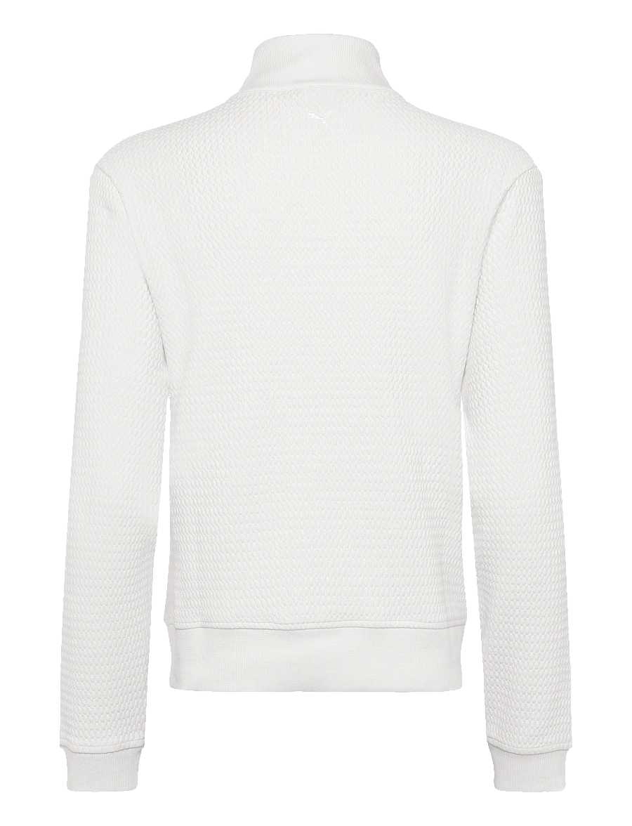 PUMA Golf - W Boulder 1/2 Zip BN - oberteile - warm white - 1