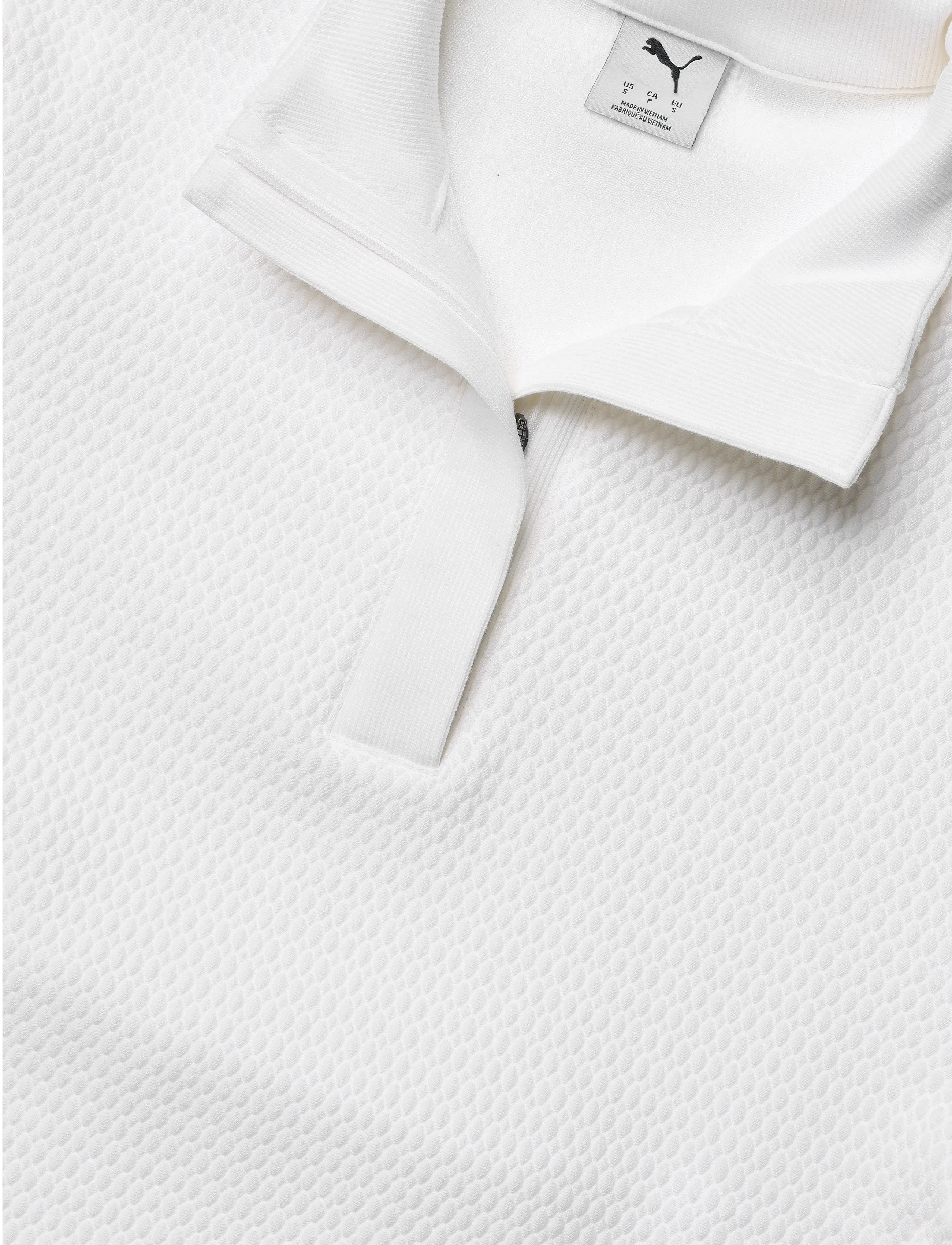 PUMA Golf - W Boulder 1/2 Zip BN - oberteile - warm white - 2