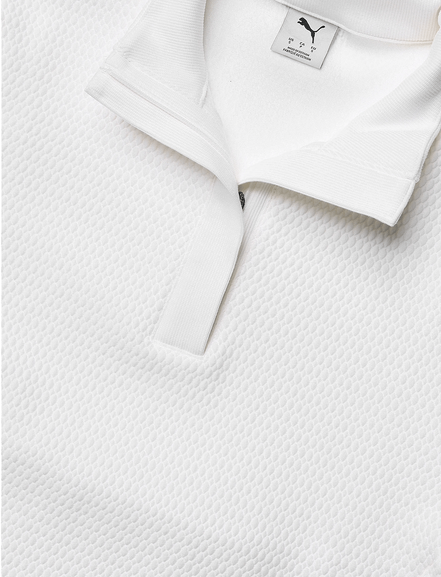 PUMA Golf - W Boulder 1/2 Zip BN - oberteile - warm white - 2