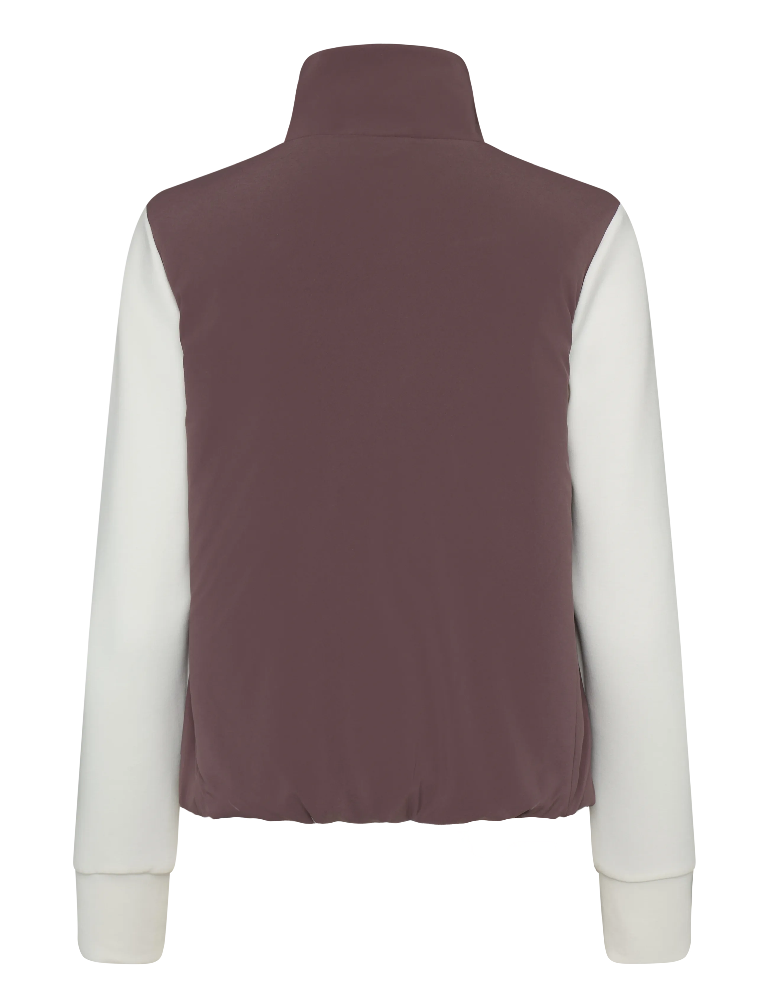 PUMA Golf - W Cloudspun Fleece Hybrid Jacket - rich cocoa-warm white - 1