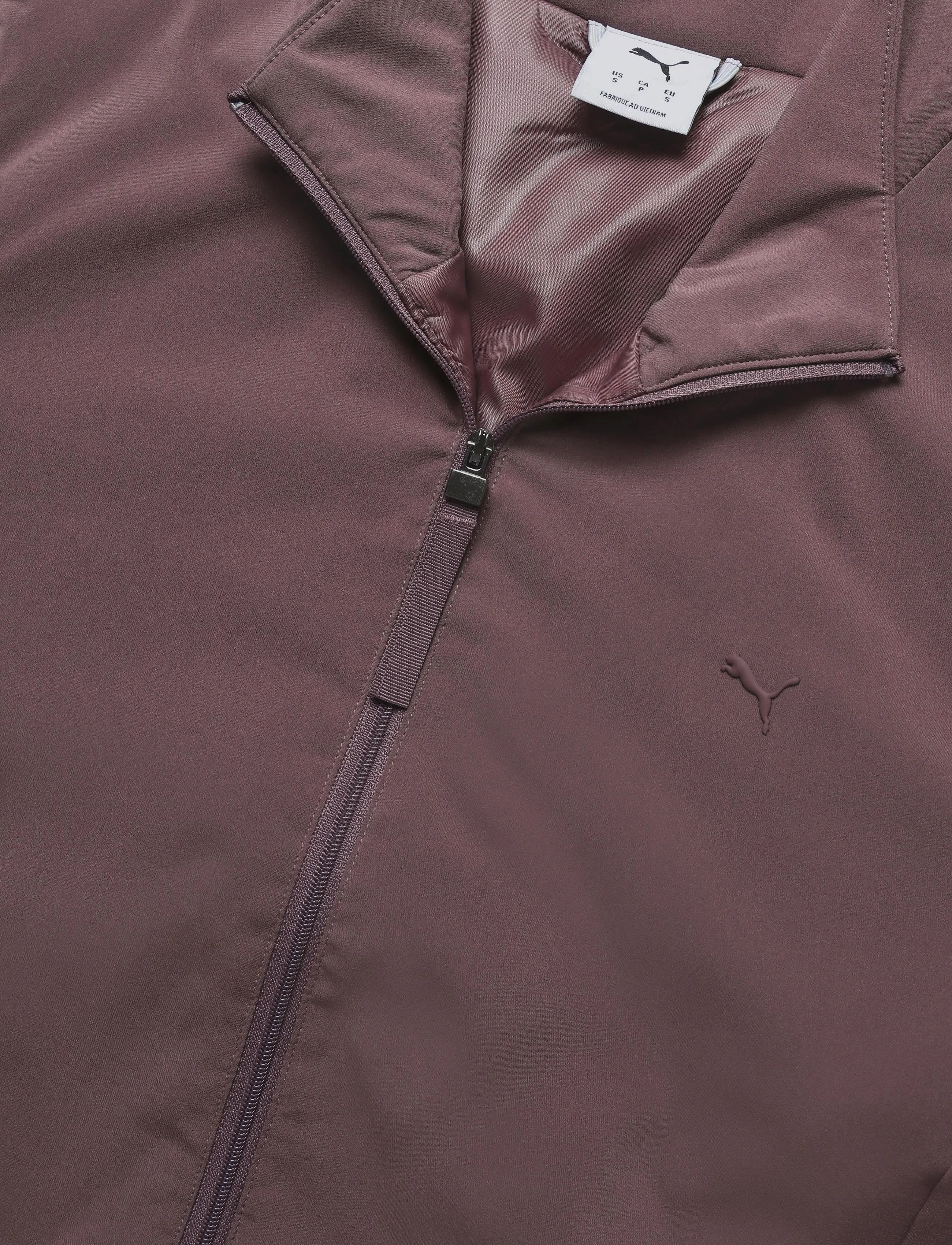 PUMA Golf - W Cloudspun Fleece Hybrid Jacket - rich cocoa-warm white - 2