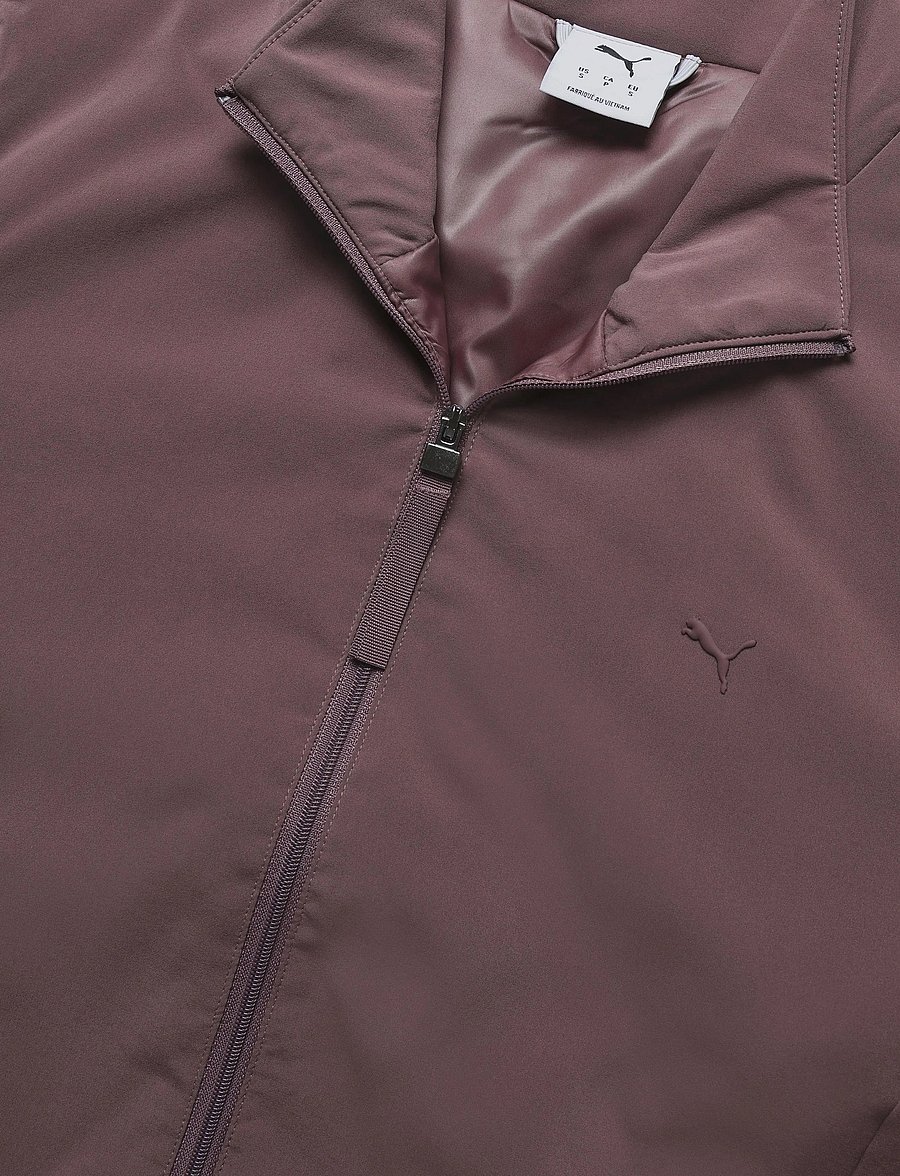PUMA Golf - W Cloudspun Fleece Hybrid Jacket - rich cocoa-warm white - 2