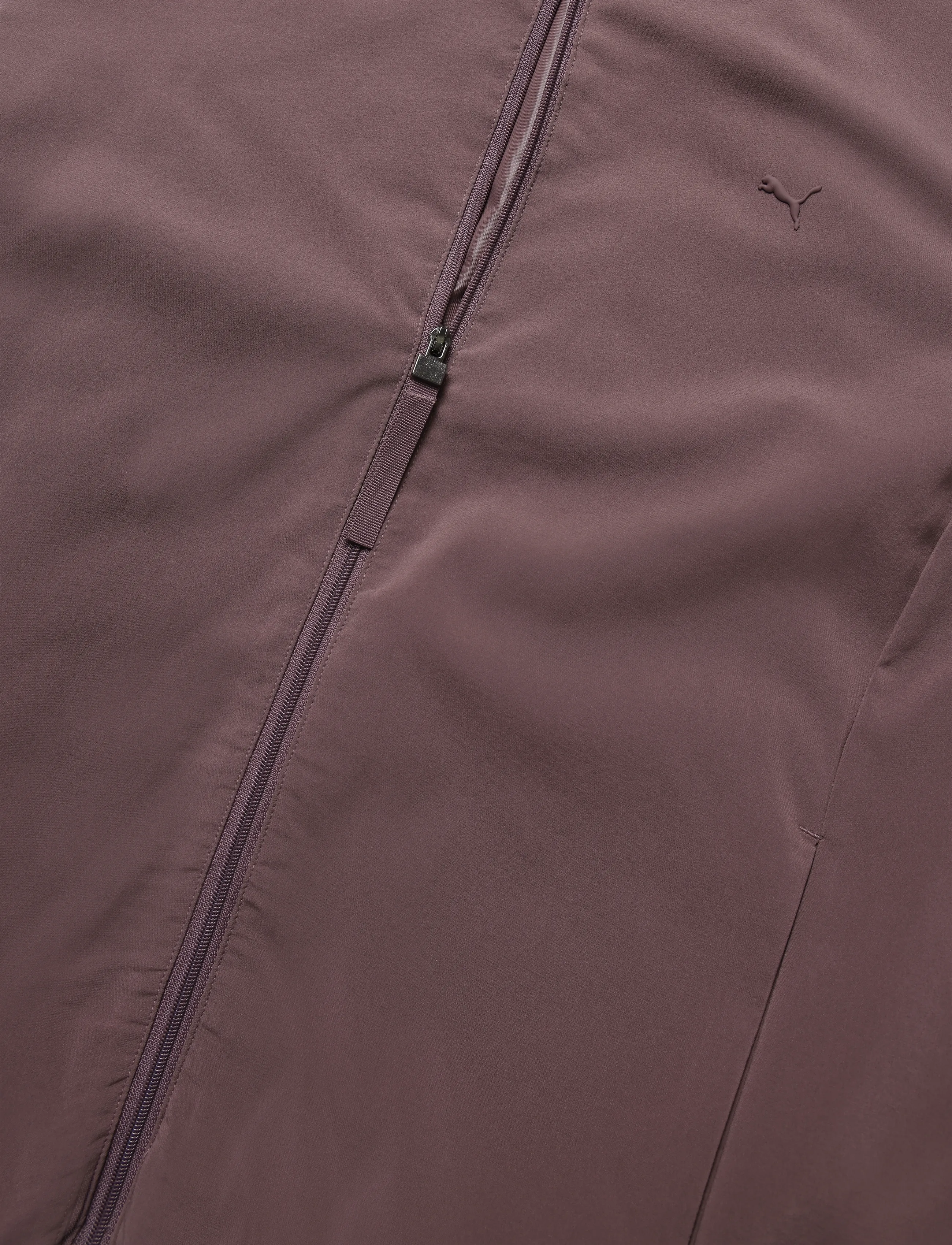 PUMA Golf - W Cloudspun Fleece Hybrid Jacket - rich cocoa-warm white - 3