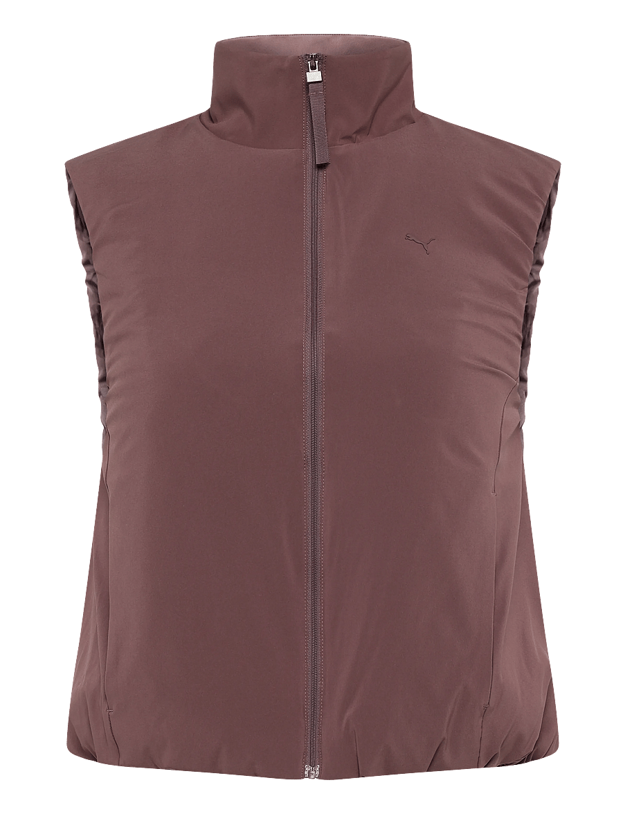 PUMA Golf - W Insulated windCELL Vest - ytterkläder - rich cocoa - 0