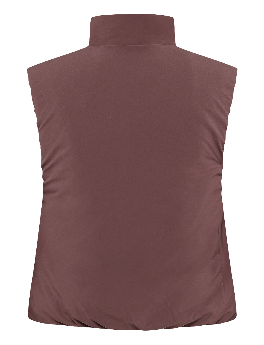 PUMA Golf - W Insulated windCELL Vest - ytterkläder - rich cocoa - 1