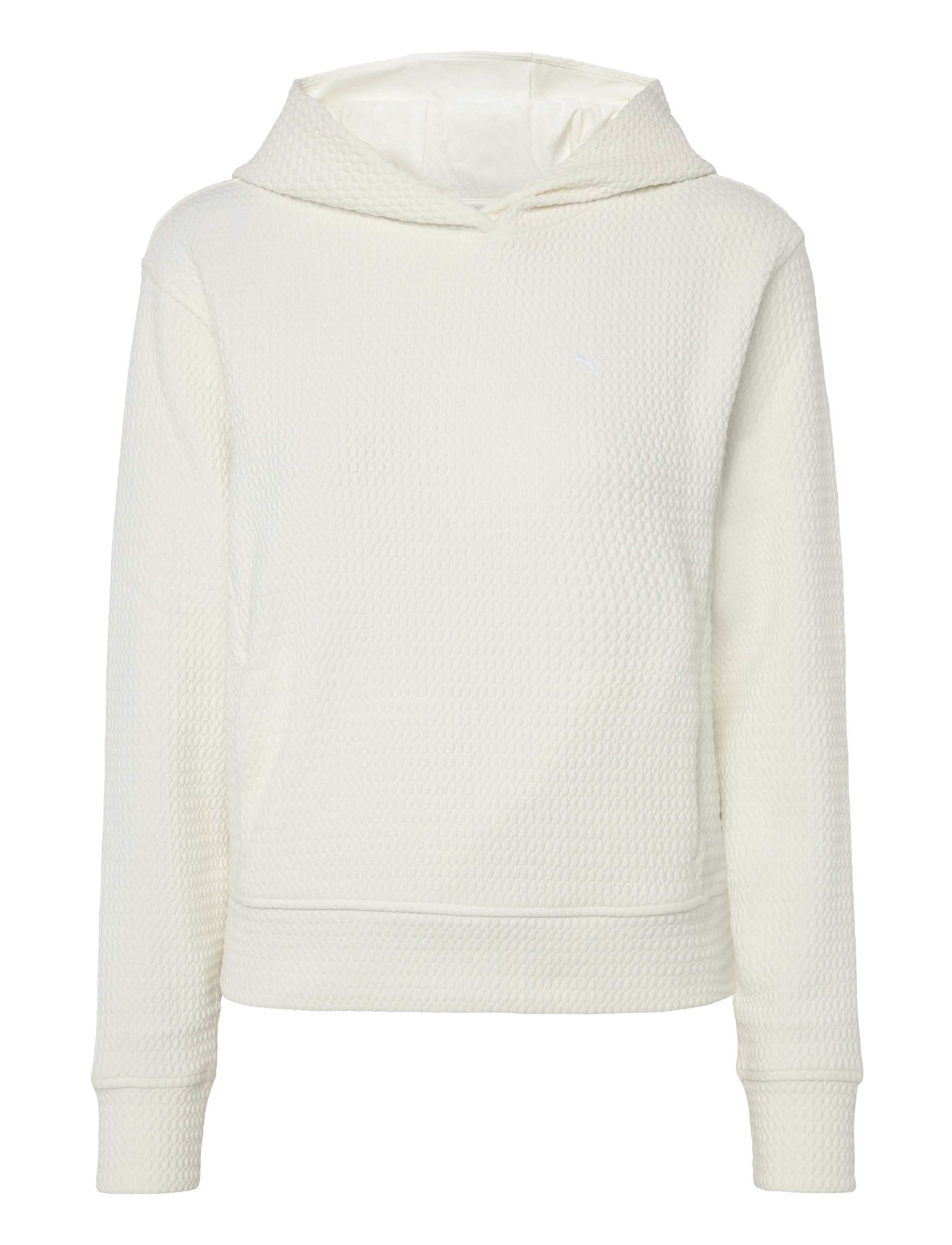 PUMA Golf - W Boulder Hoodie - kapuutsiga dressipluusid - warm white - 0