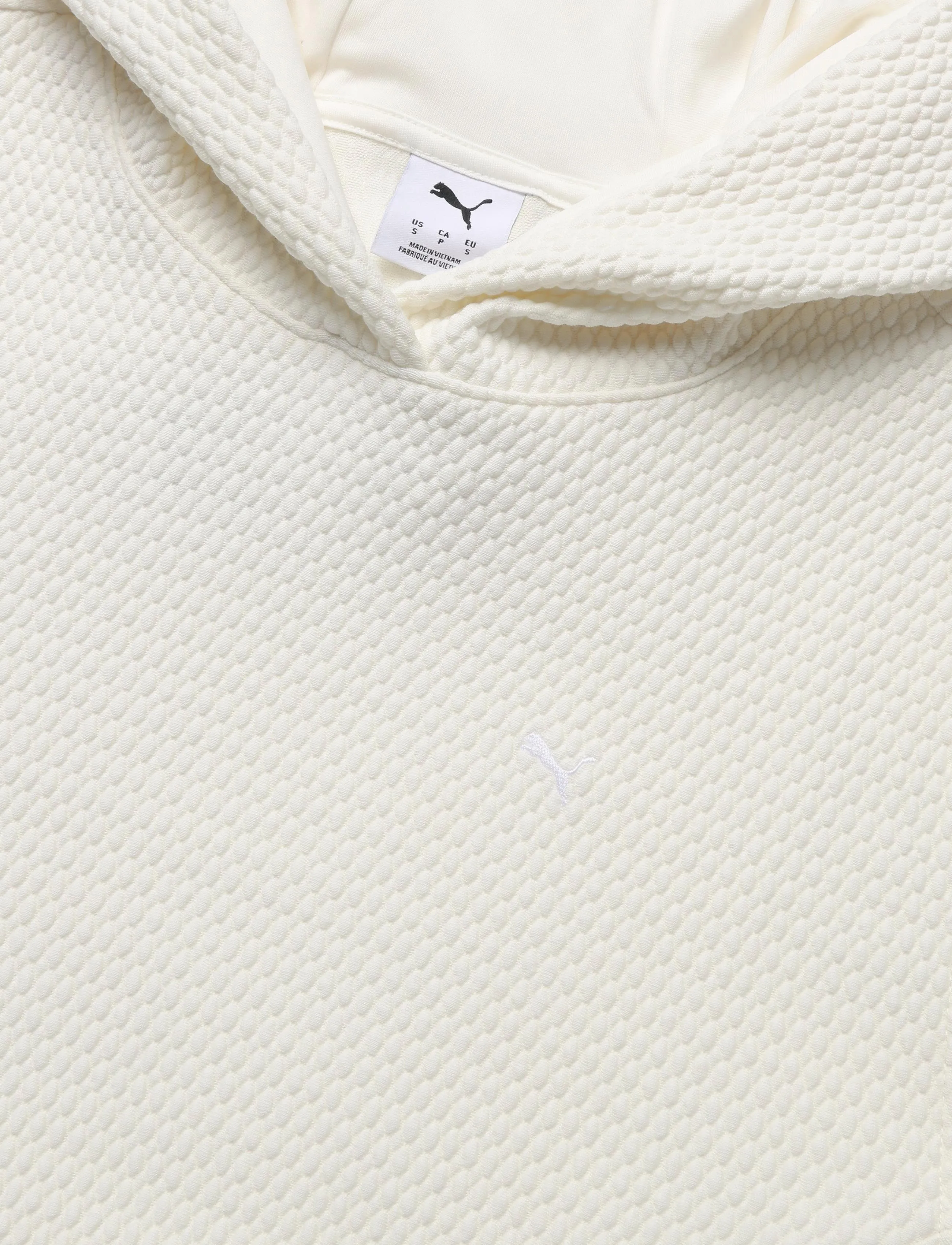 PUMA Golf - W Boulder Hoodie - kapuutsiga dressipluusid - warm white - 2