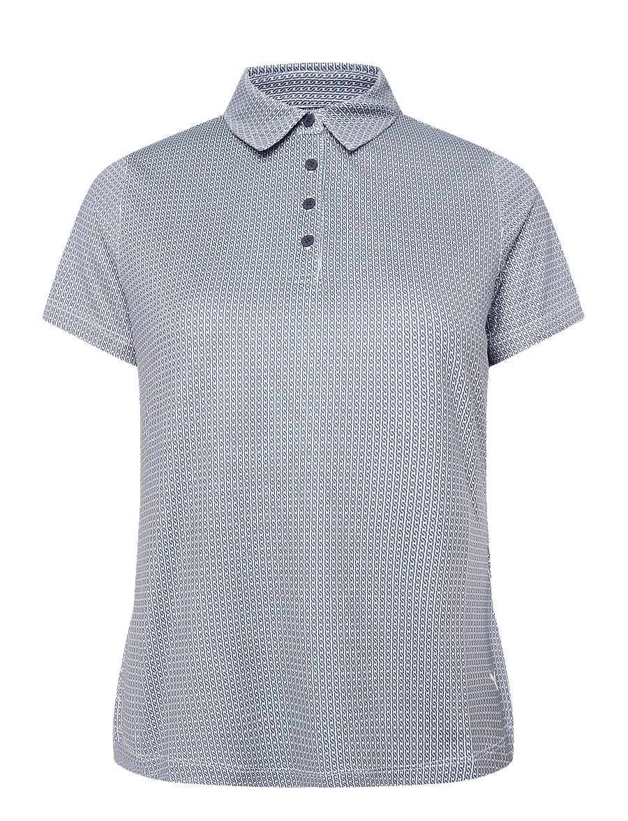 PUMA Golf - W Broken Links SS Polo - deep navy - 0
