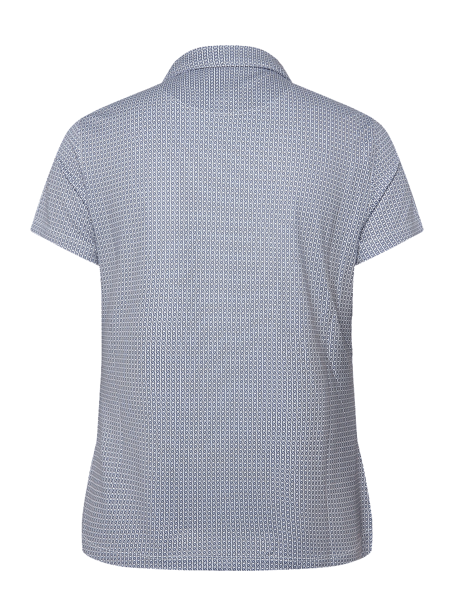 PUMA Golf - W Broken Links SS Polo - deep navy - 1