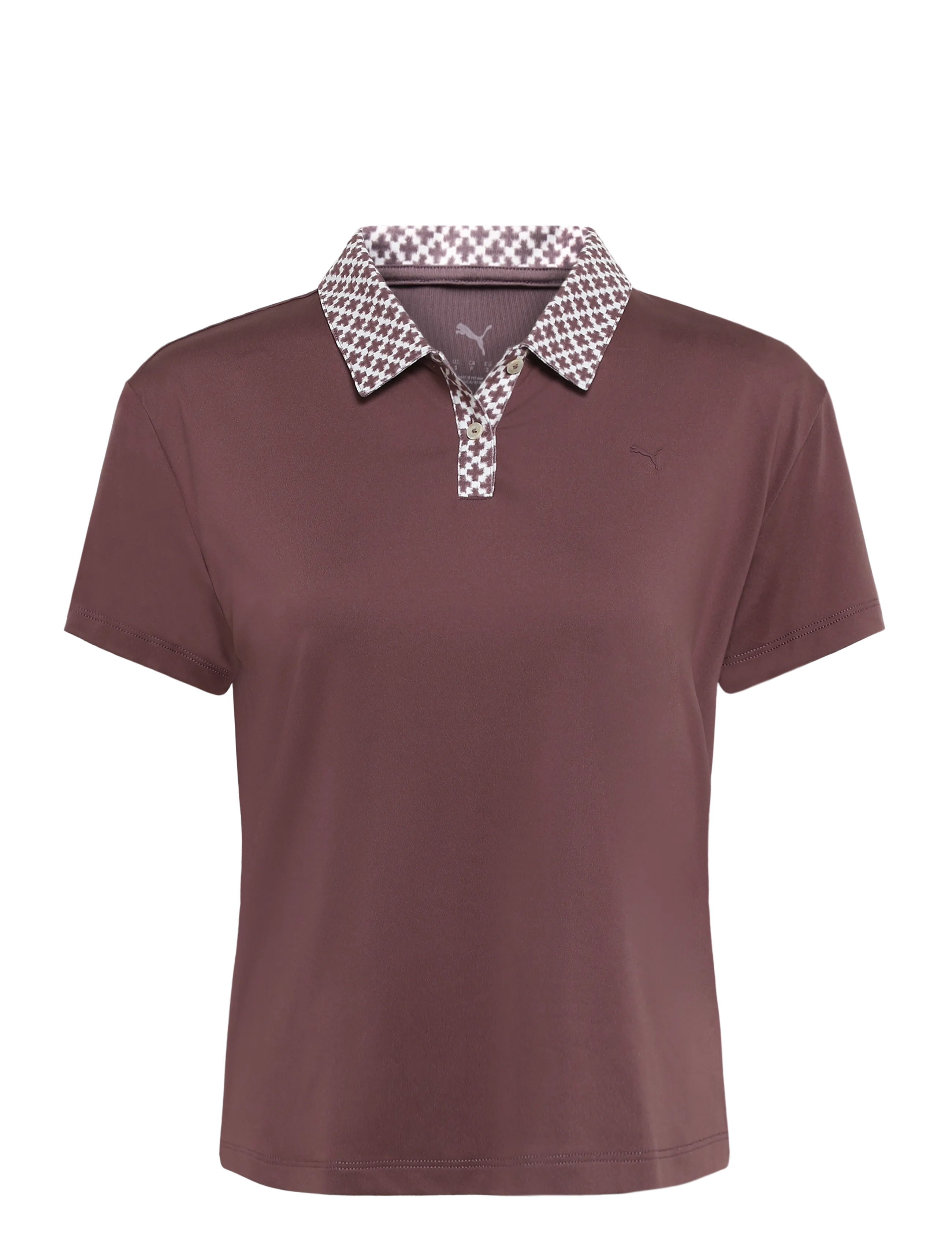 PUMA Golf W Ezra Solid SS Polo - Golf - RICH COCOA / brown