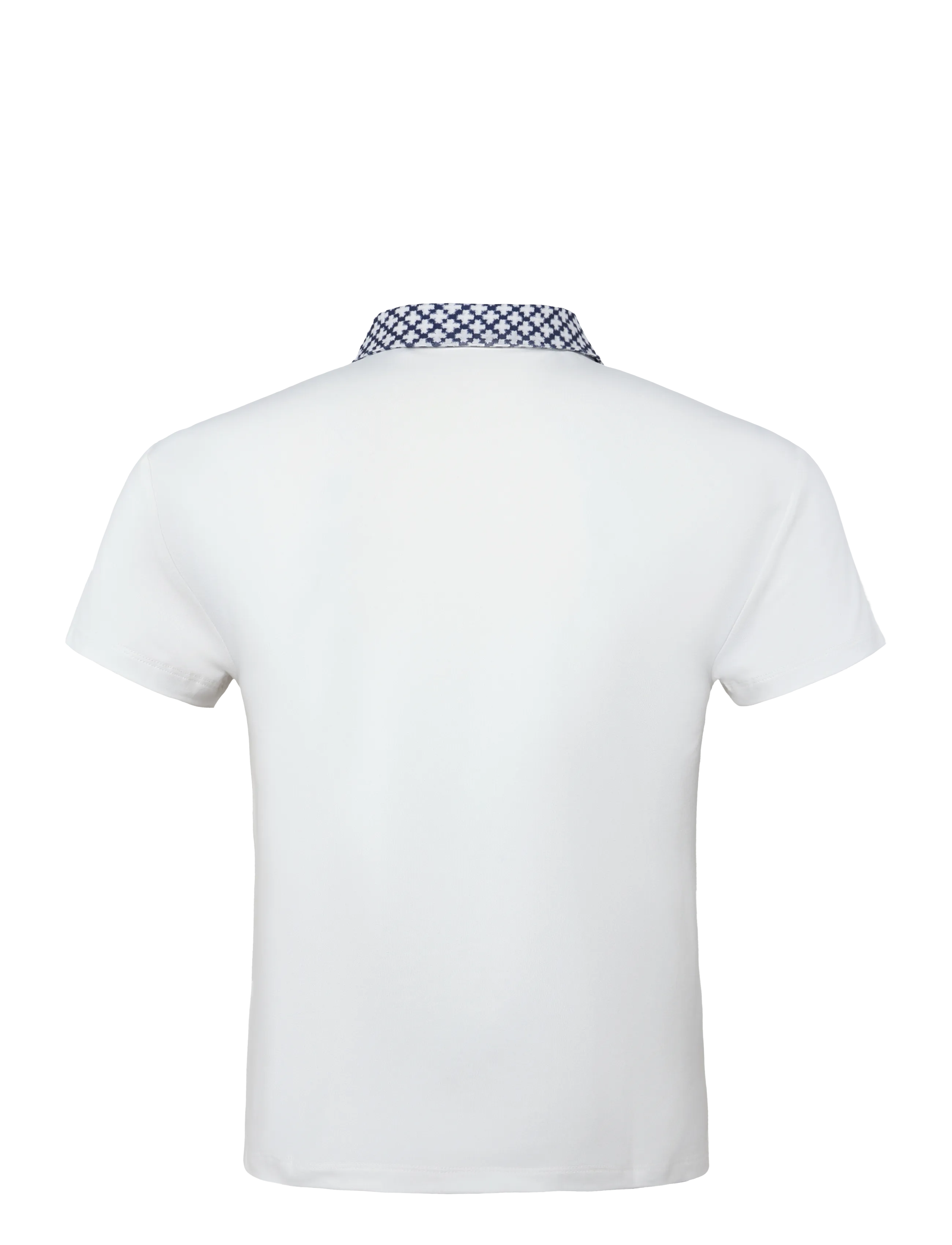 PUMA Golf - W Ezra Solid SS Polo - toppar & t-shirts - warm white - 1