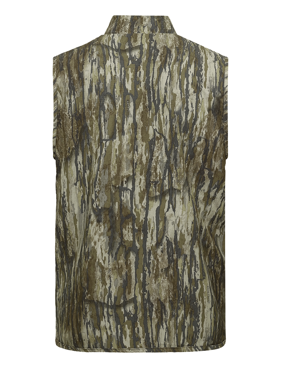 PUMA Golf - PUMA X REALTREE Fleece Vest - alussärgid - dusty olive - 1