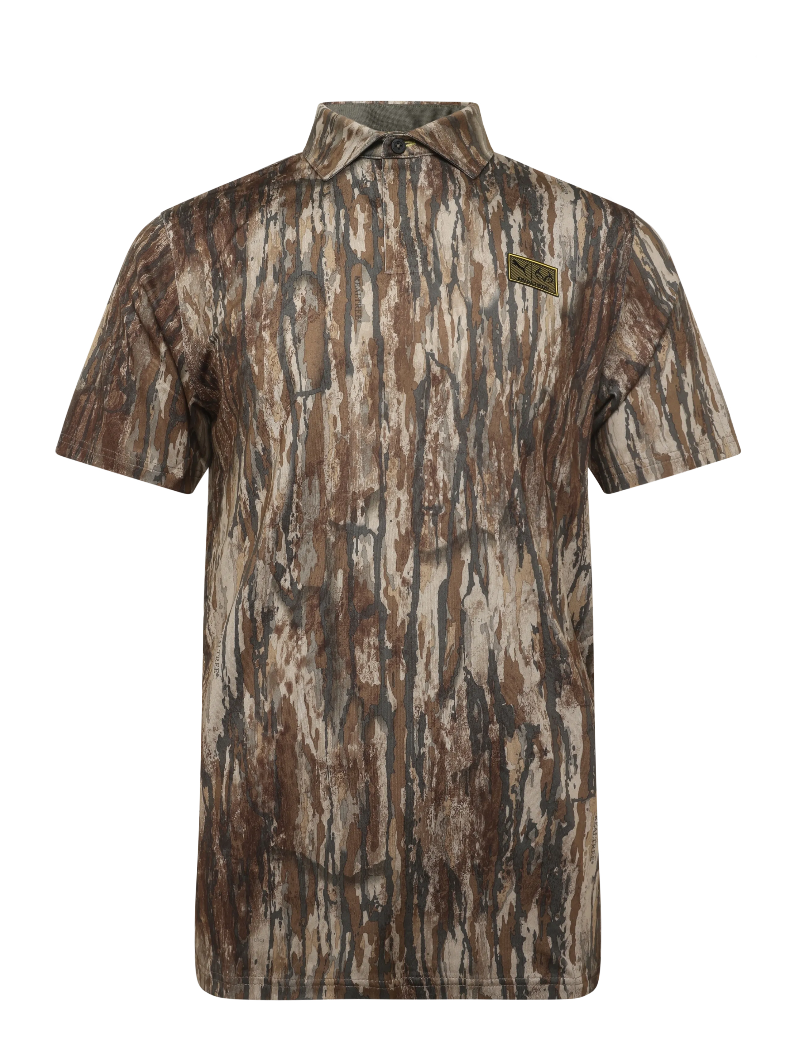 PUMA Golf PUMA X REALTREE Camo Polo - Uued tooted - DUSTY OLIVE / khaki/green
