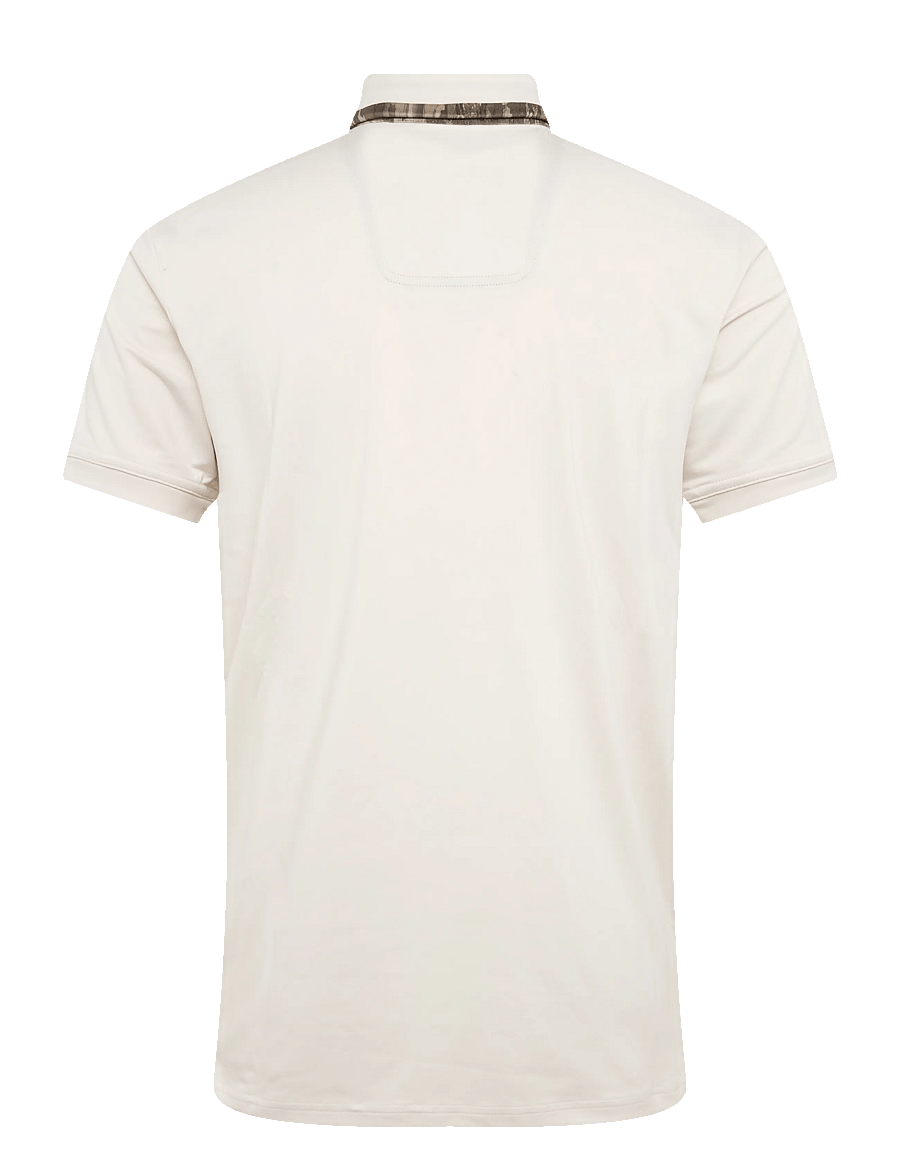 PUMA Golf - PUMA X REALTREE Solid Polo - oberteile & t-shirts - alpine snow - 1