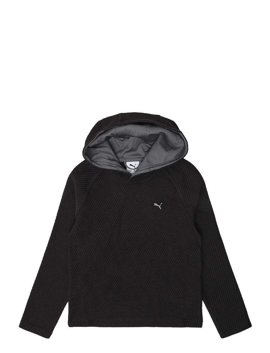 PUMA Golf - Boys Boulder 2.0 Hoodie - hættetrøjer - puma black - 0