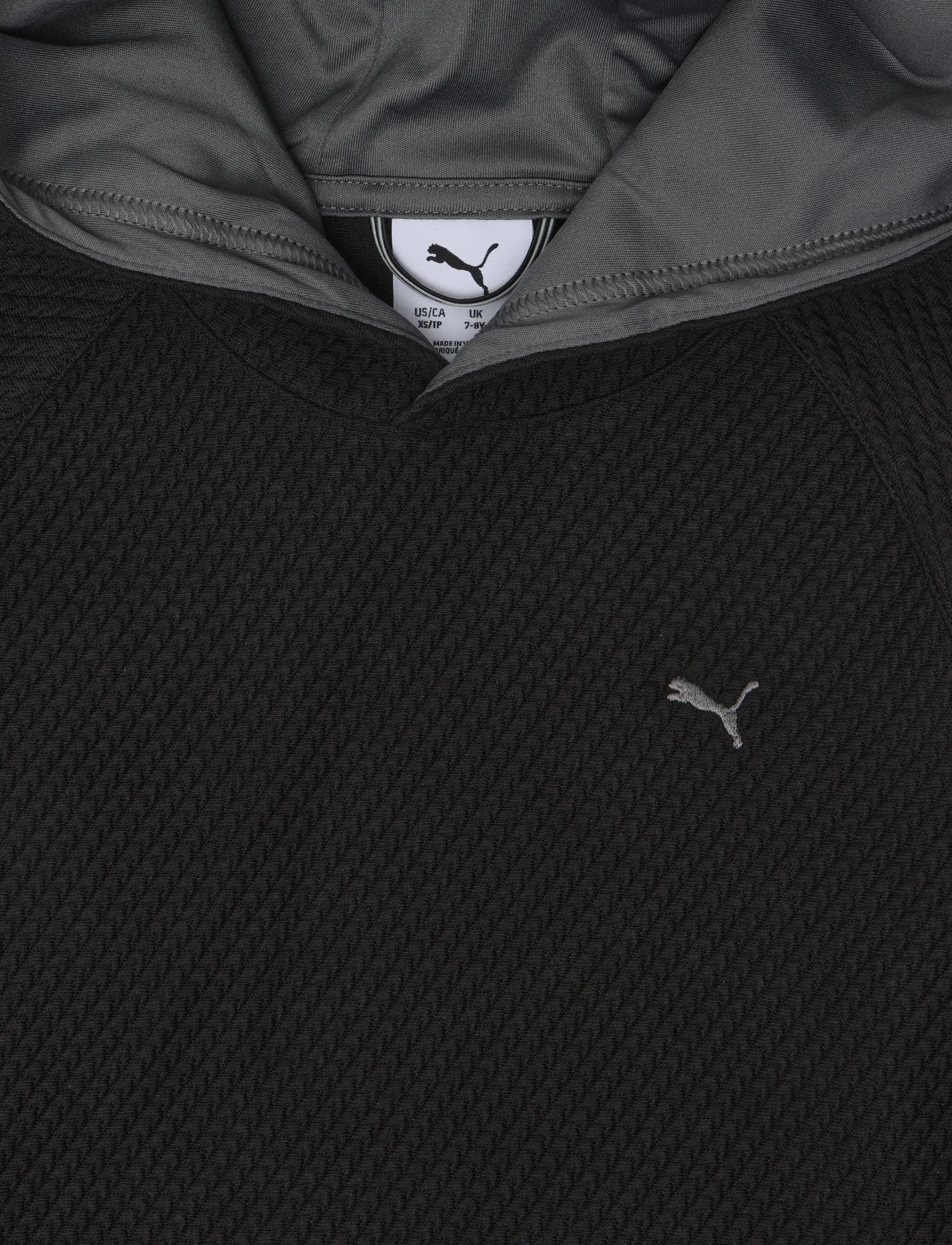 PUMA Golf - Boys Boulder 2.0 Hoodie - hættetrøjer - puma black - 2