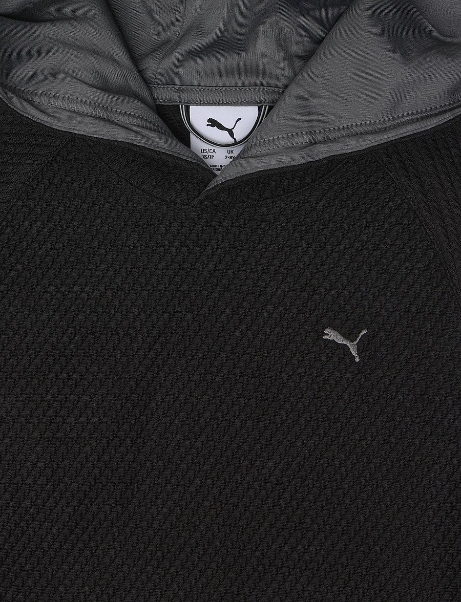 PUMA Golf - Boys Boulder 2.0 Hoodie - hættetrøjer - puma black - 2