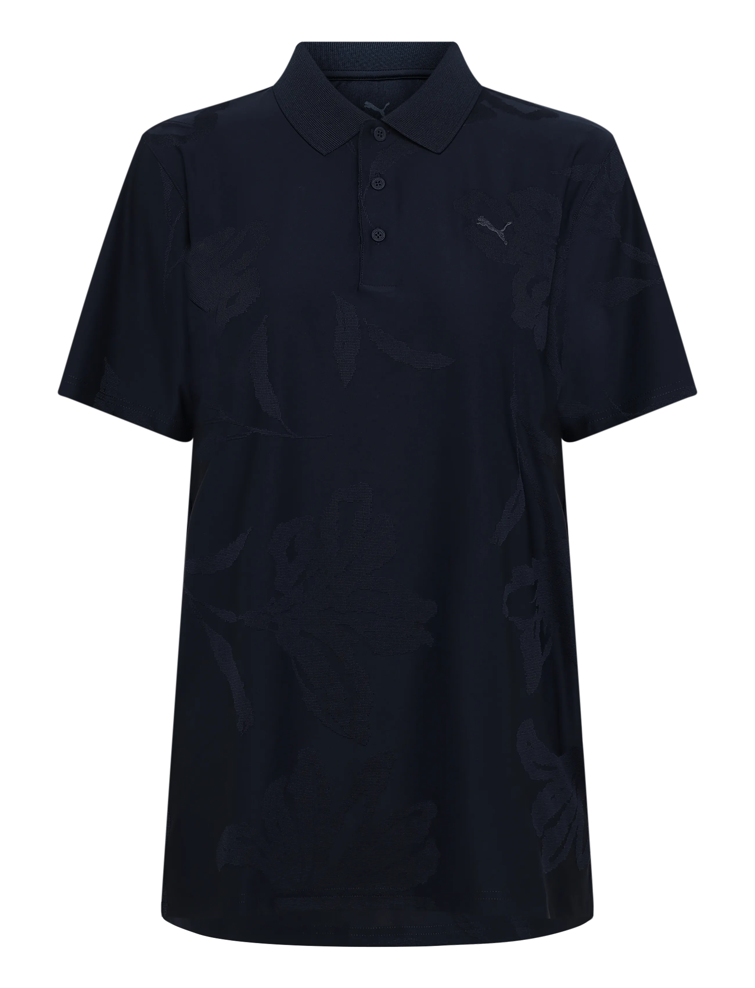 PUMA Golf MATTR Prima Bloom Polo - LC - Kläder - DEEP NAVY / navy