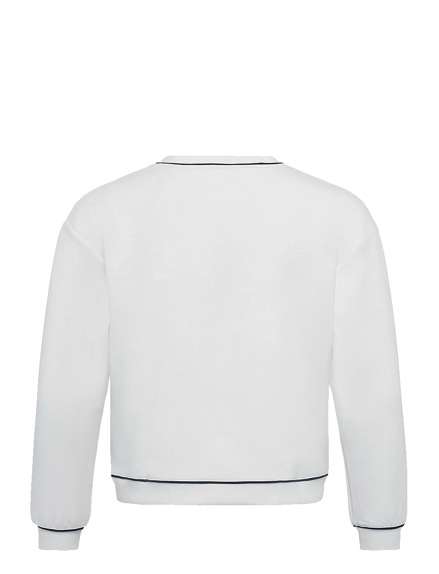PUMA Golf - W Cloudspun Fleece V-Neck - warm white - 1