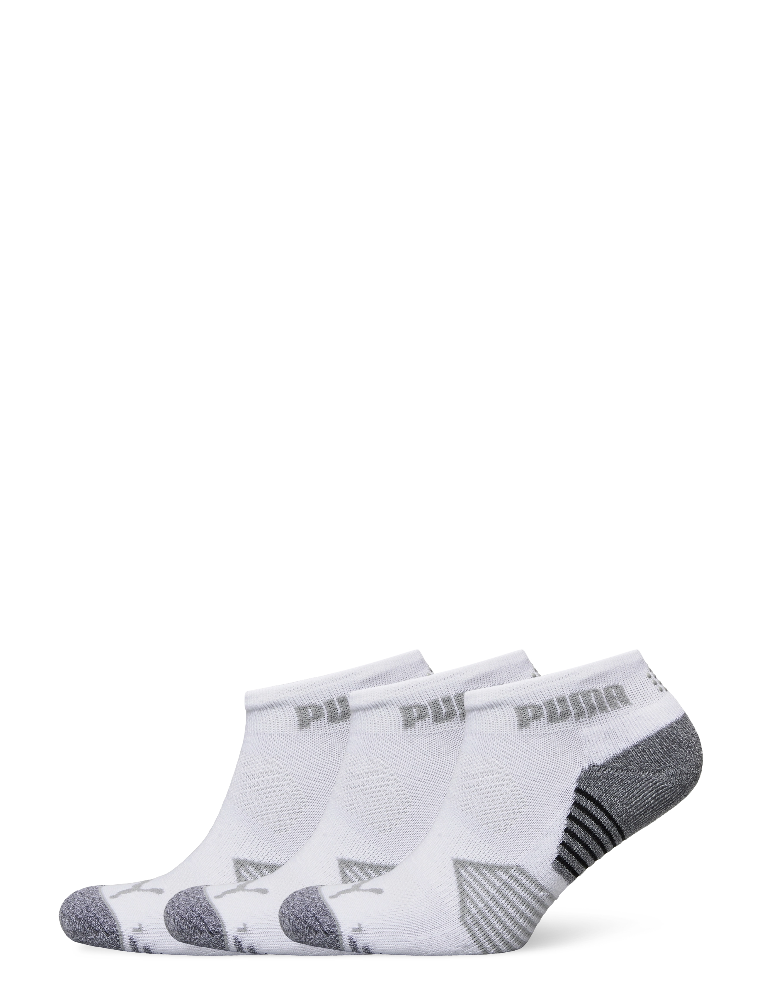 PUMA GOLF Puma Essential 1/4 Cut 3 Pair Pack Patterned - 42-47 - Damen