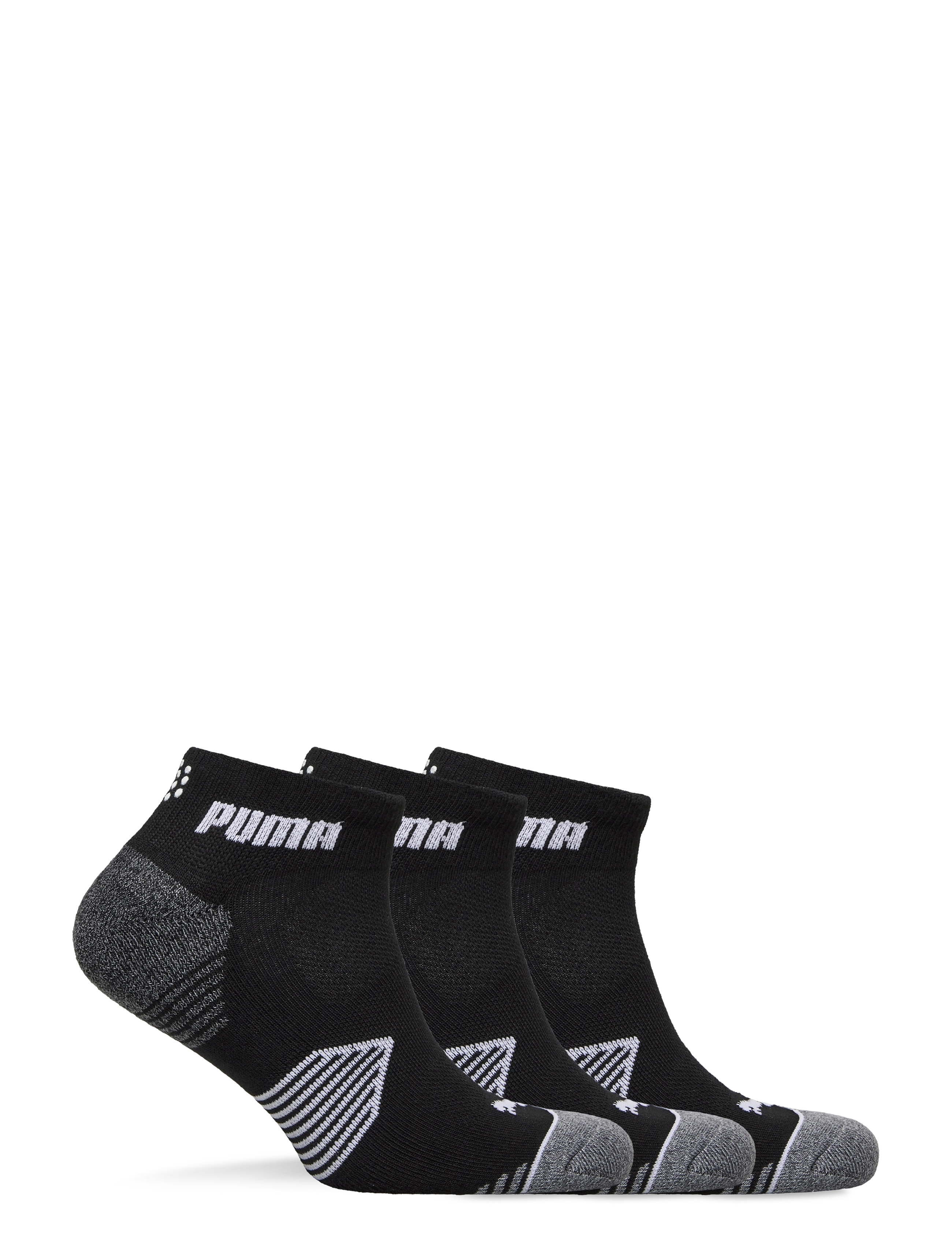 PUMA Golf - Puma Essential 1/4 Cut 3 Pair Pack - sportstrømper - puma black - 1