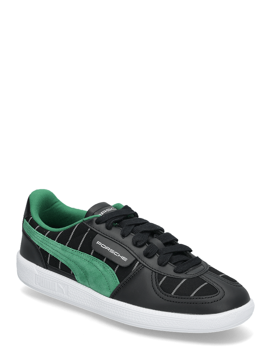 PUMA Motorsport - PL Palermo Pinstripe - laisvalaikio batai žemu aulu - puma black-archive green - 0