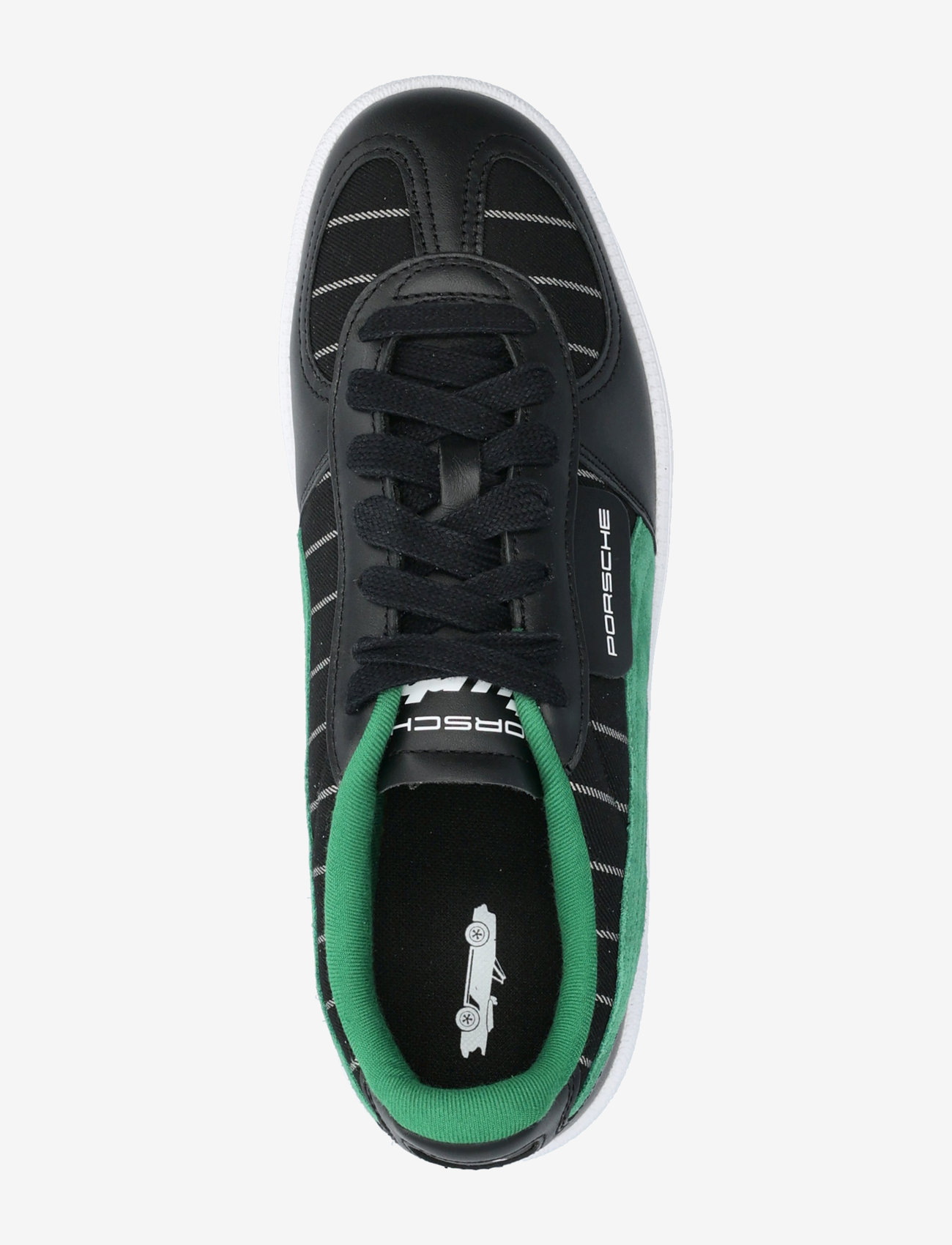PUMA Motorsport - PL Palermo Pinstripe - lave sneakers - puma black-archive green - 3
