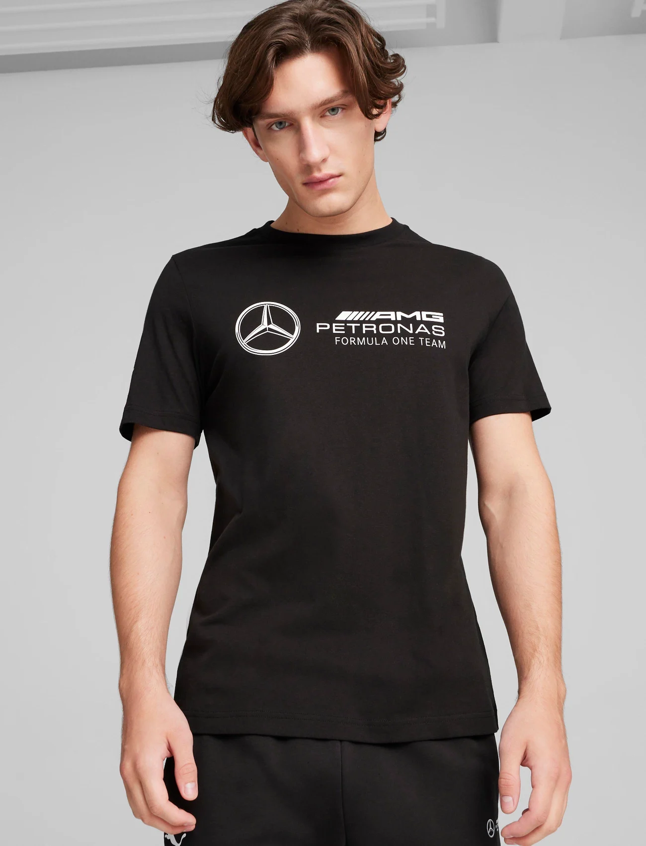 PUMA Motorsport - MAPF1 ESS Logo Tee - koszulki i t-shirty - puma black - 0