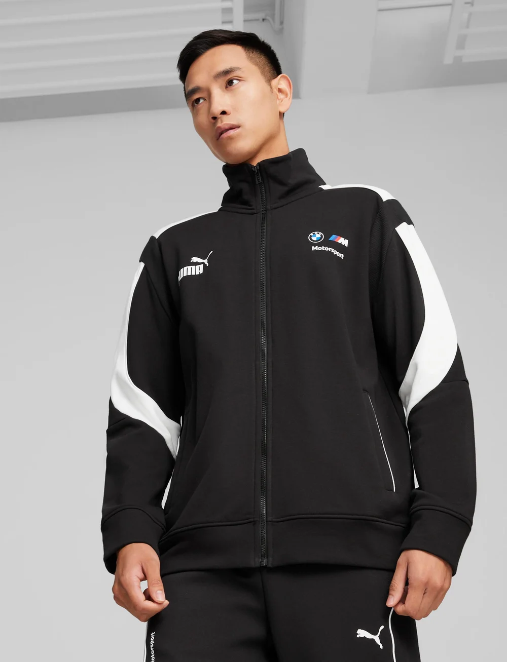 Puma bmw mms life sweat jacket discount