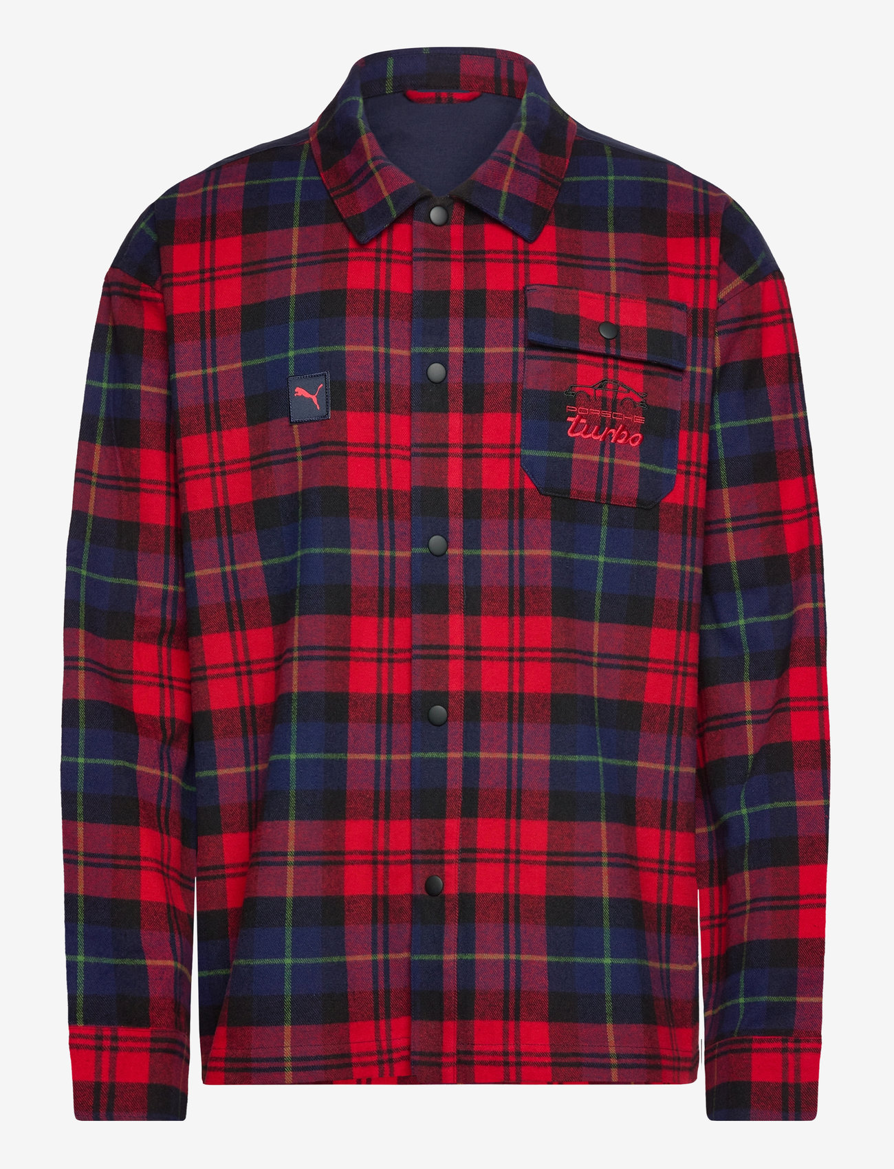 PUMA Motorsport - PL Statement Flanel Over Shirt - club navy - 0