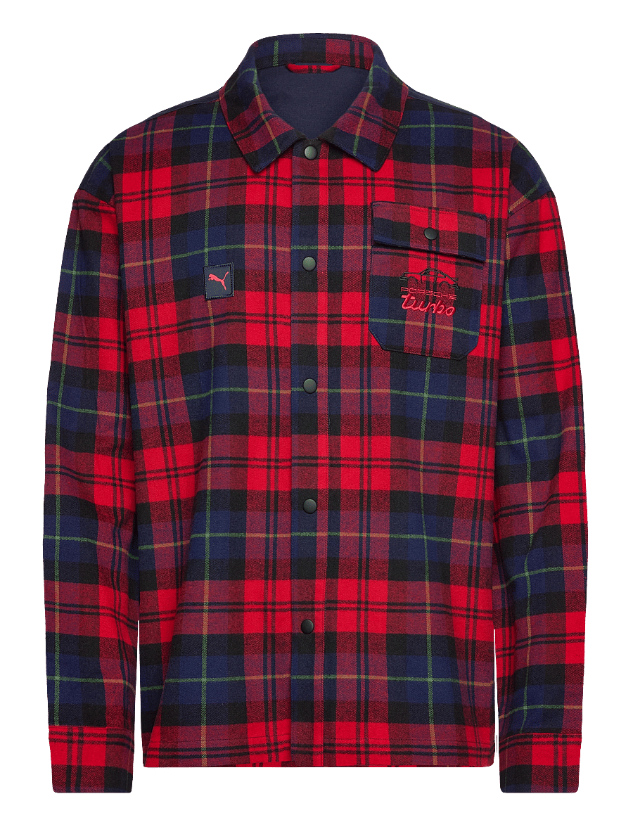 PUMA Motorsport - PL Statement Flanel Over Shirt - club navy - 0