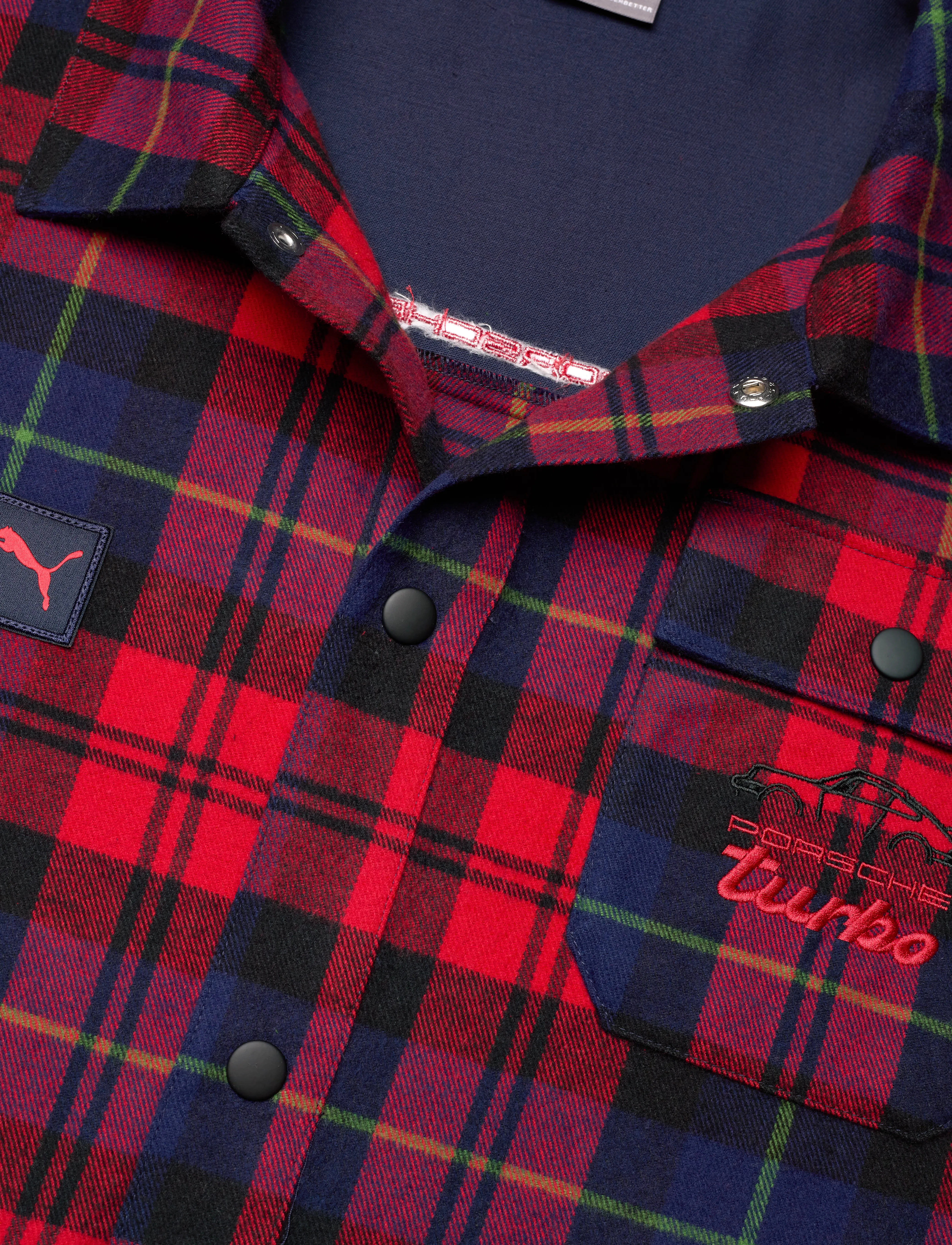 PUMA Motorsport - PL Statement Flanel Over Shirt - club navy - 2