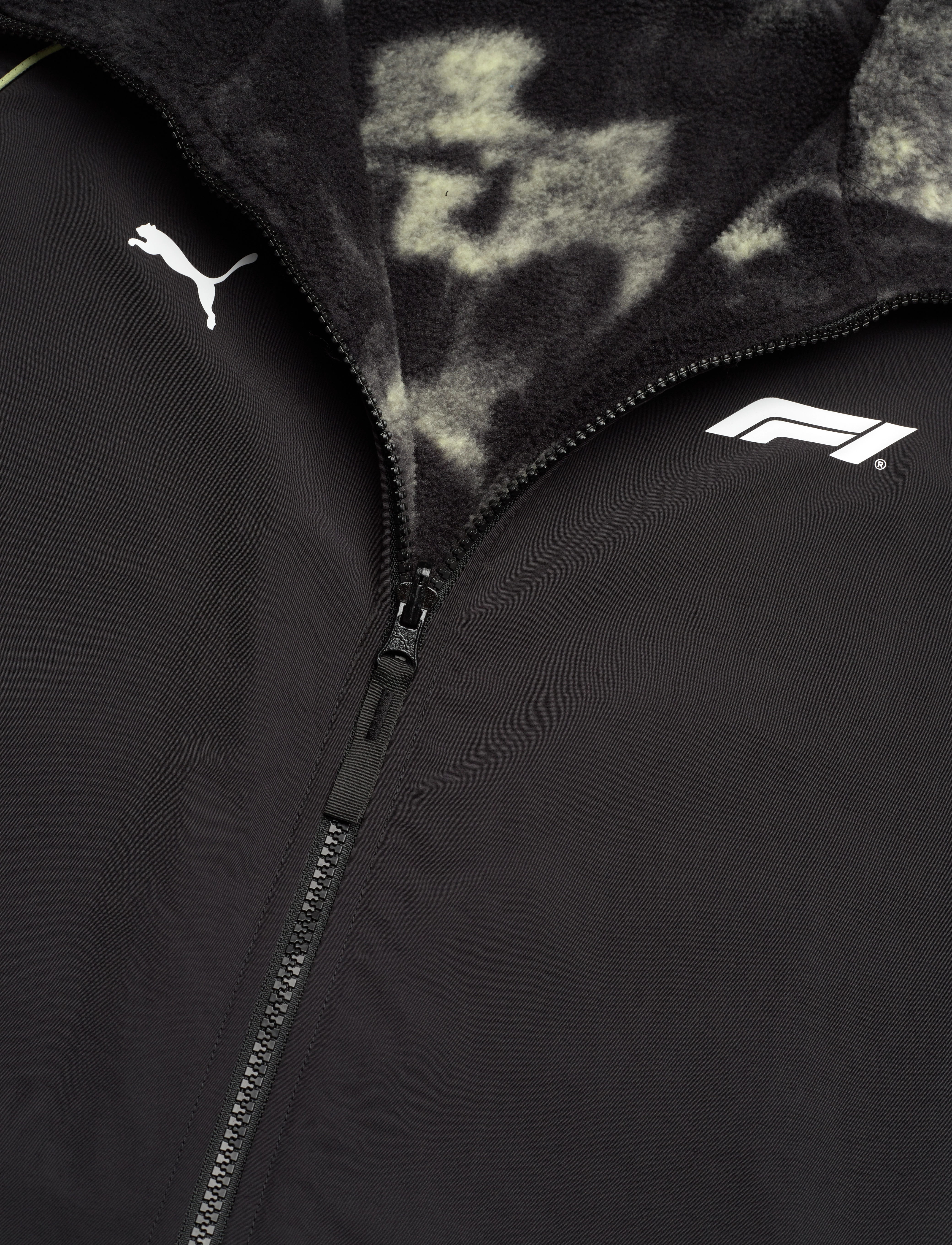 PUMA Motorsport - F1 Statement Puffer Jacket- reversible - puma black-aop - 4