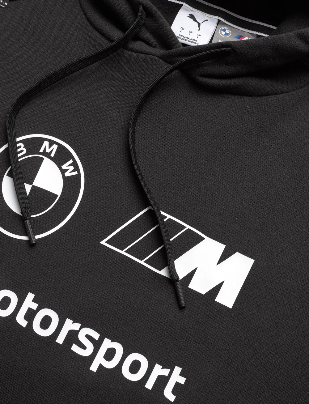 PUMA Motorsport - BMW MMS LIFESTYLE HOODIE - tops - puma black - 2