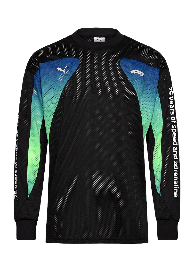 PUMA Motorsport - F1 Oversized LS Tee - toppe & t-shirts - puma black - 0