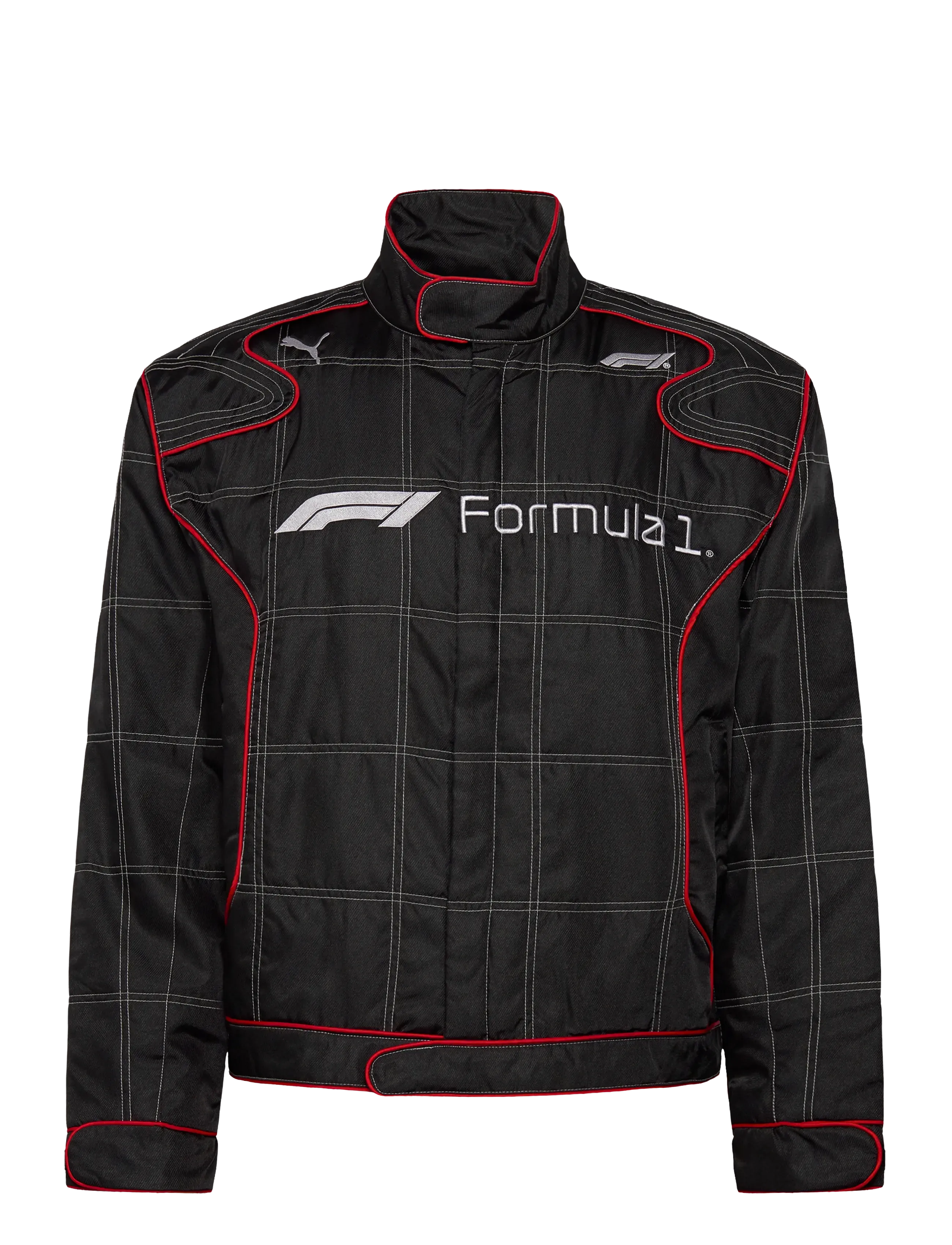 PUMA Motorsport F1 Lifestyle Racing Jacket - Clothing - PUMA BLACK / black