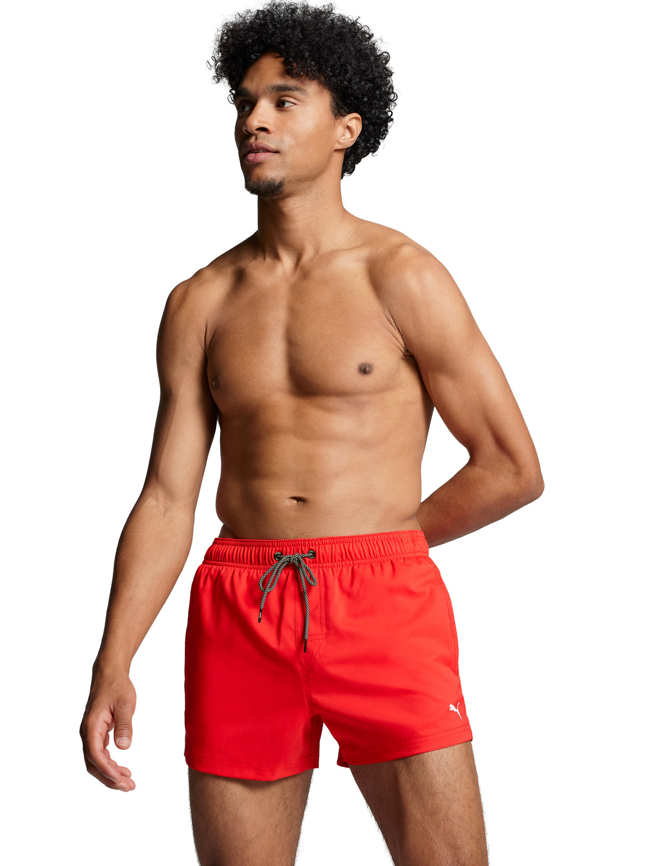 Swim Short Length, badeshorts herre RED