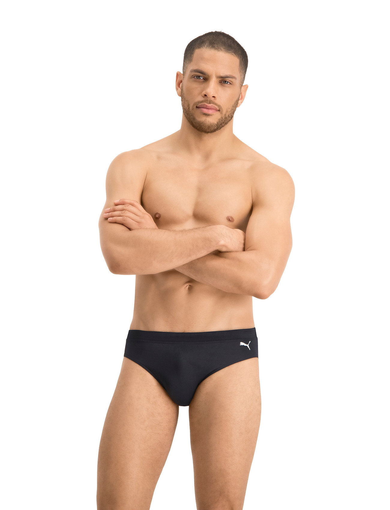 Puma Swim Men Classic Brief 1P, XS, Bademode, Schwarz - Briefs & Speedos, Männerswear