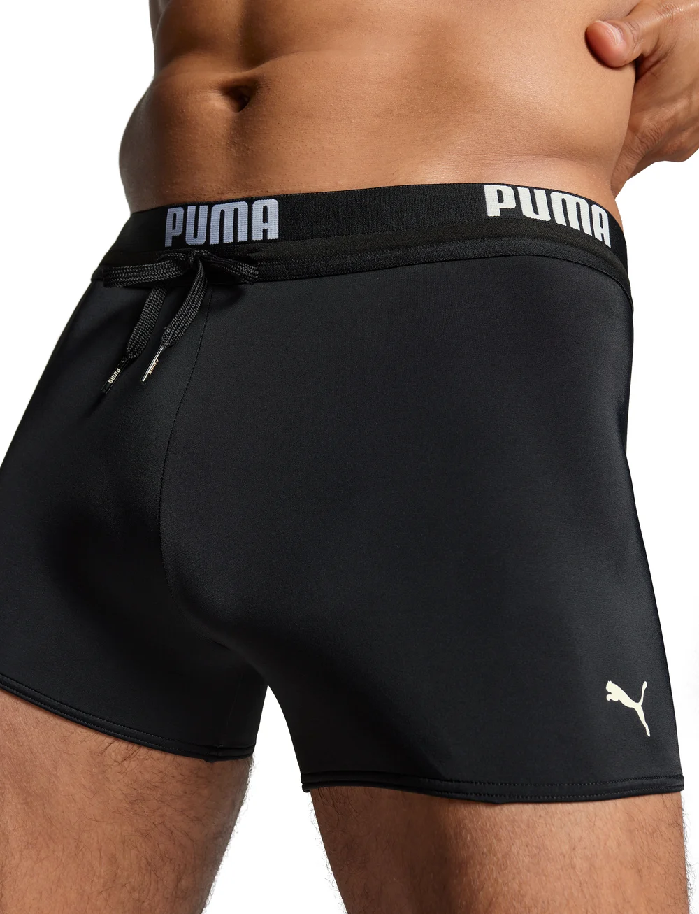 Puma Swim - PUMA SWIM MEN LOGO TRUNKS 1P - briefs - black - 5
