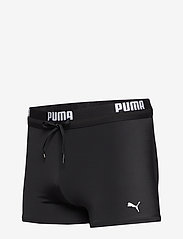 Puma Swim - PUMA SWIM MEN LOGO SWIM TRUNK 1P - briefs - black - 3