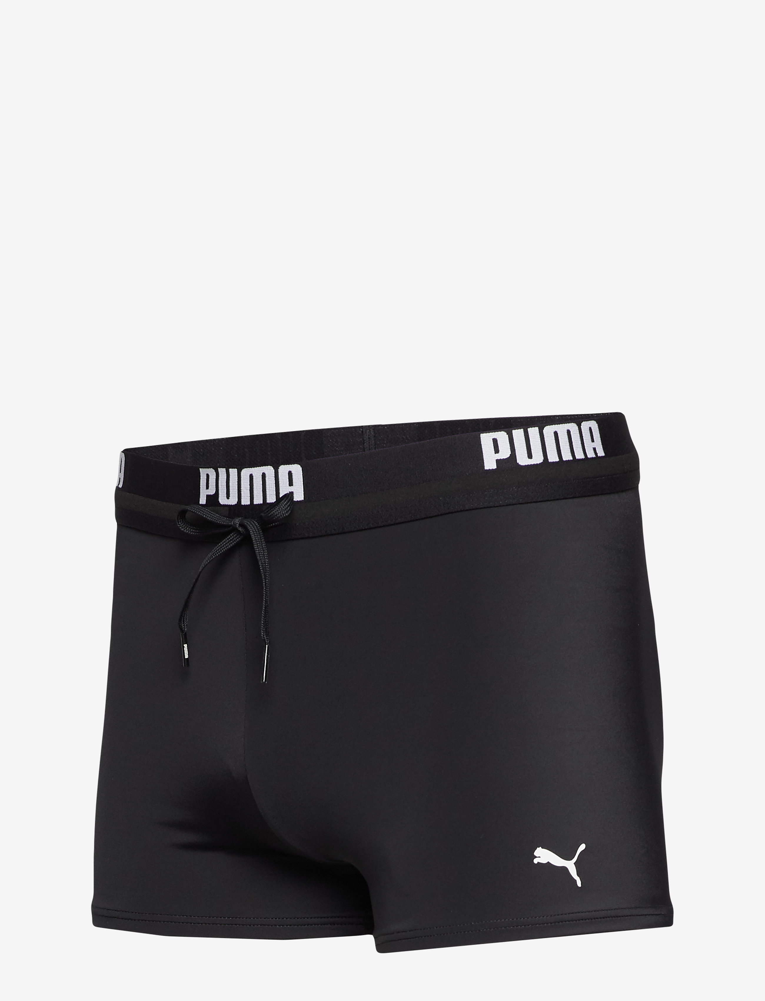 Puma Swim - PUMA SWIM MEN LOGO TRUNKS 1P - kelnaitės - black - 3