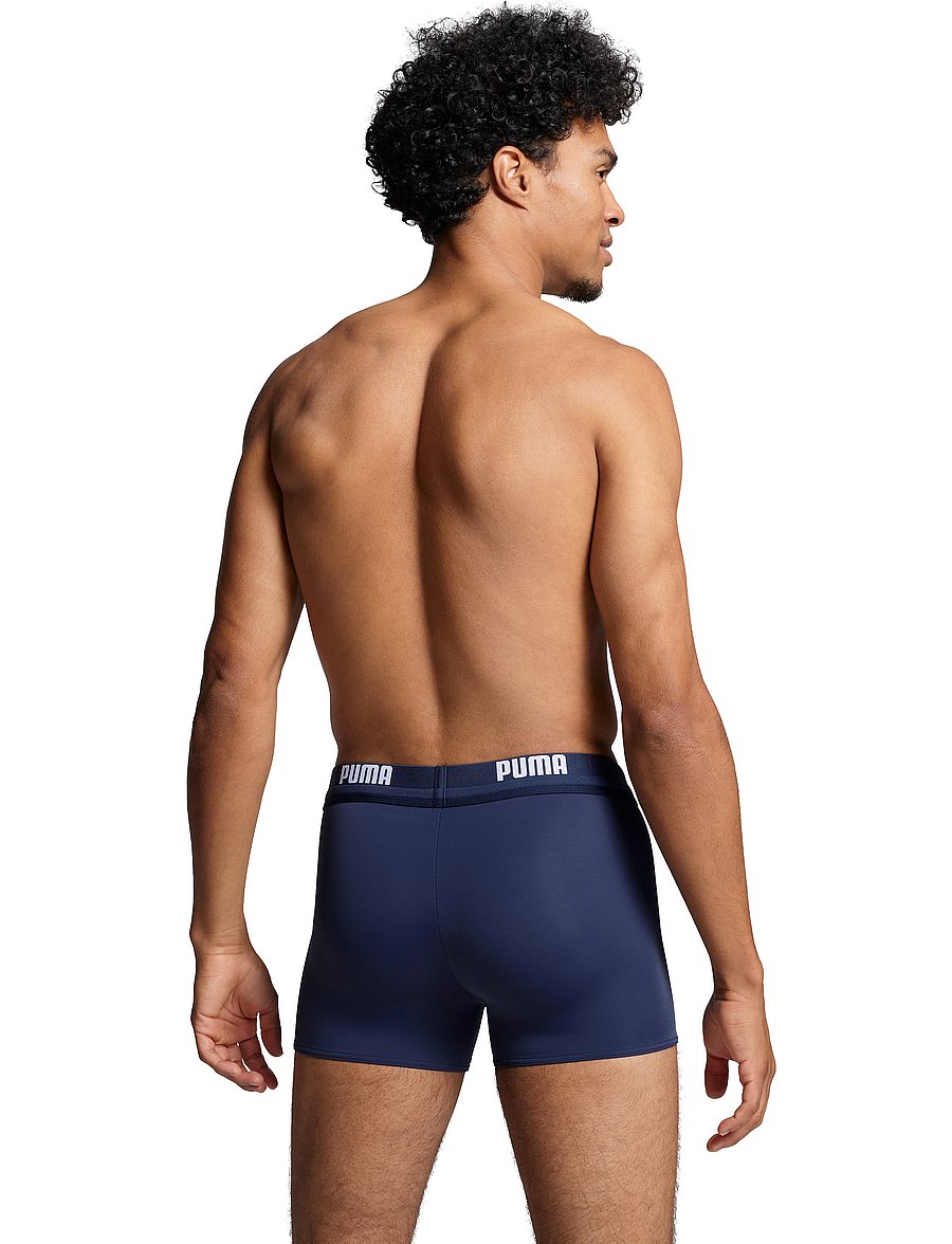 Puma Swim - PUMA SWIM MEN LOGO TRUNKS 1P - briefs - navy - 3