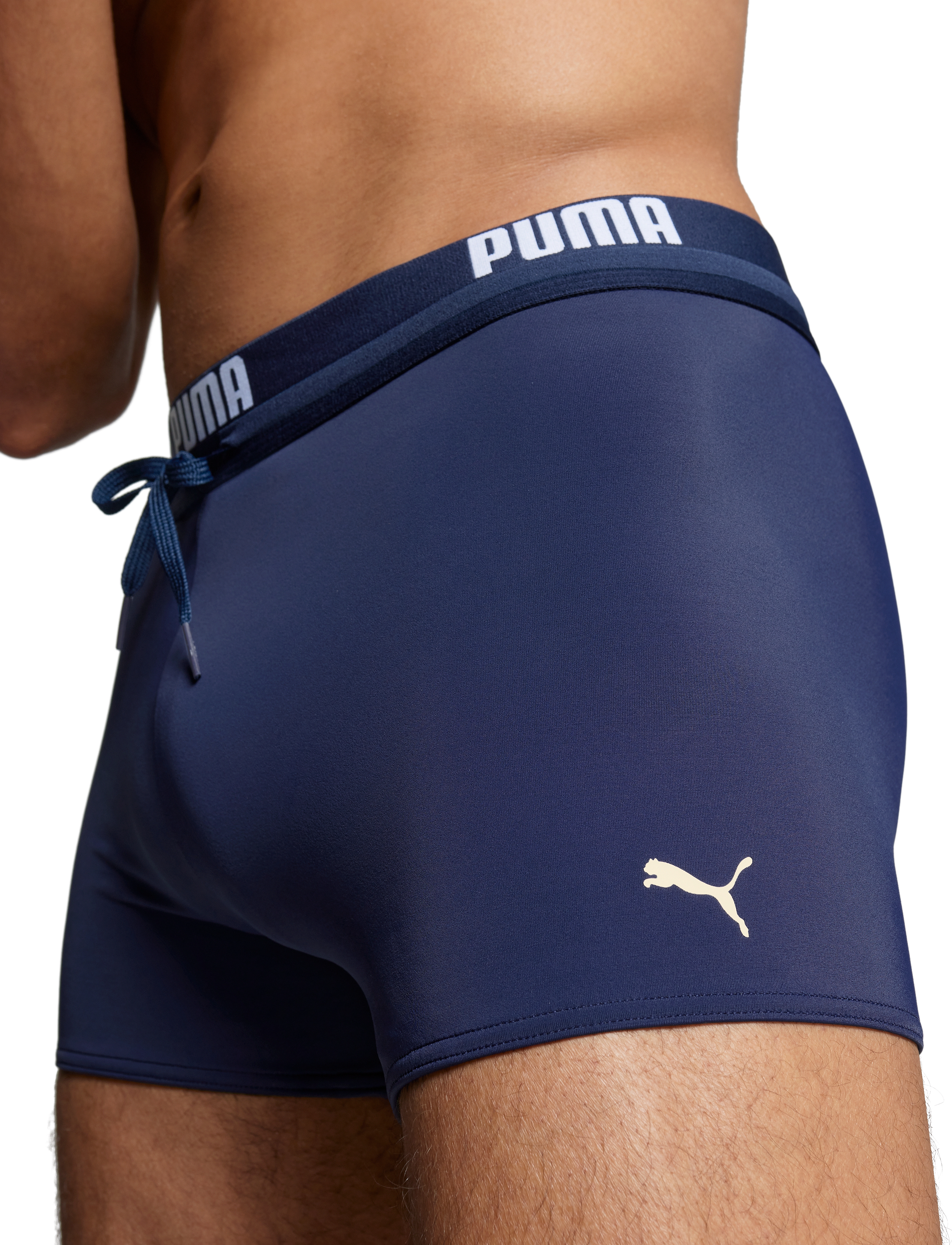 Puma Swim - PUMA SWIM MEN LOGO TRUNKS 1P - nærbuxur - navy - 4