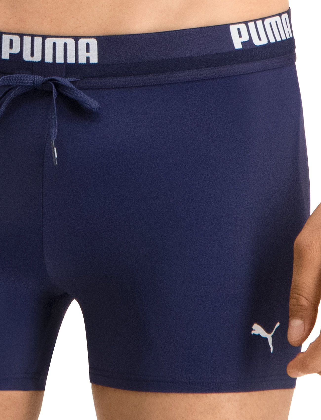 Puma Swim - PUMA SWIM MEN LOGO TRUNKS 1P - nærbuxur - navy - 5