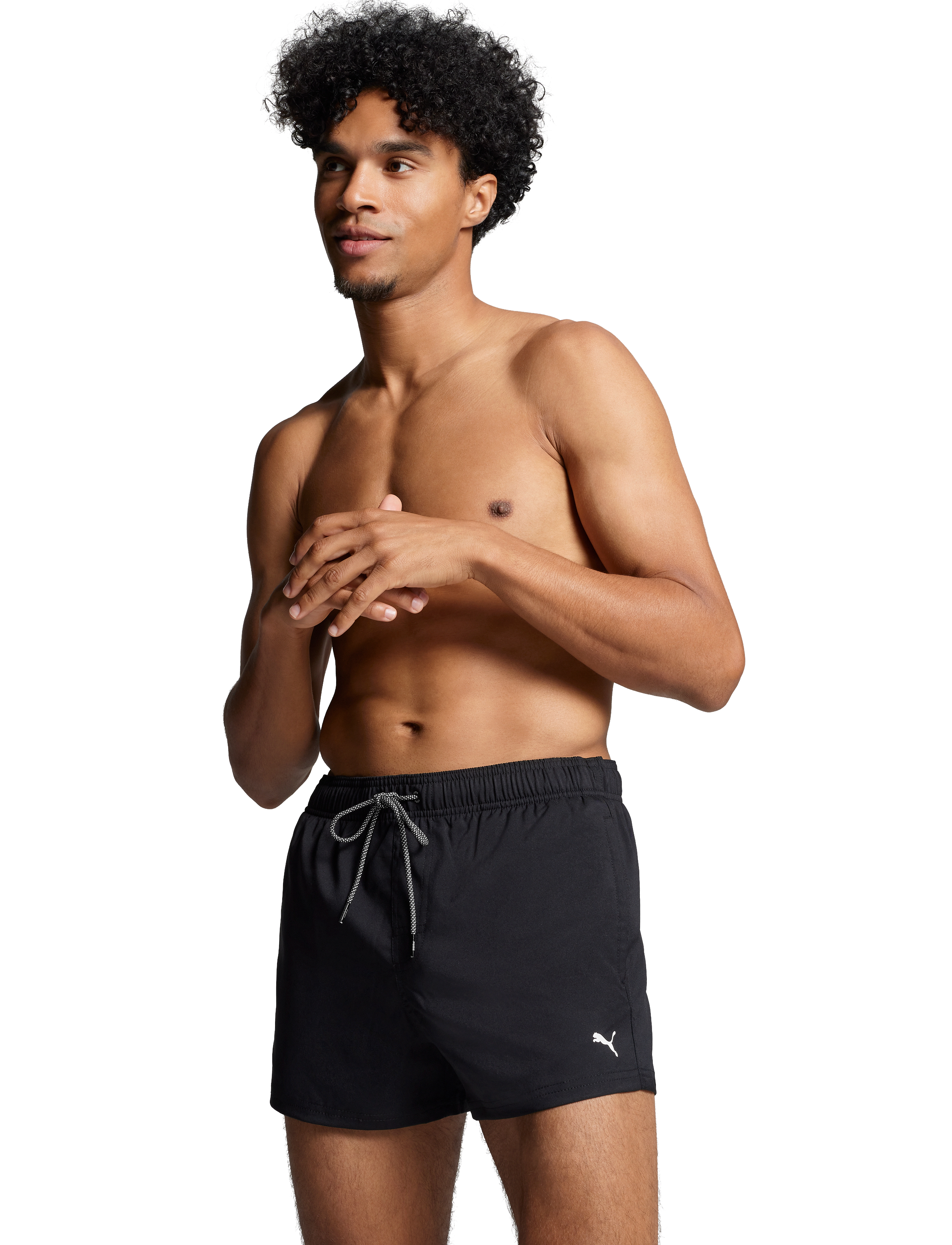 Puma Swim Men Short Shorts 1P, XL, Sport, Schwarz - Shorts, Männerswear